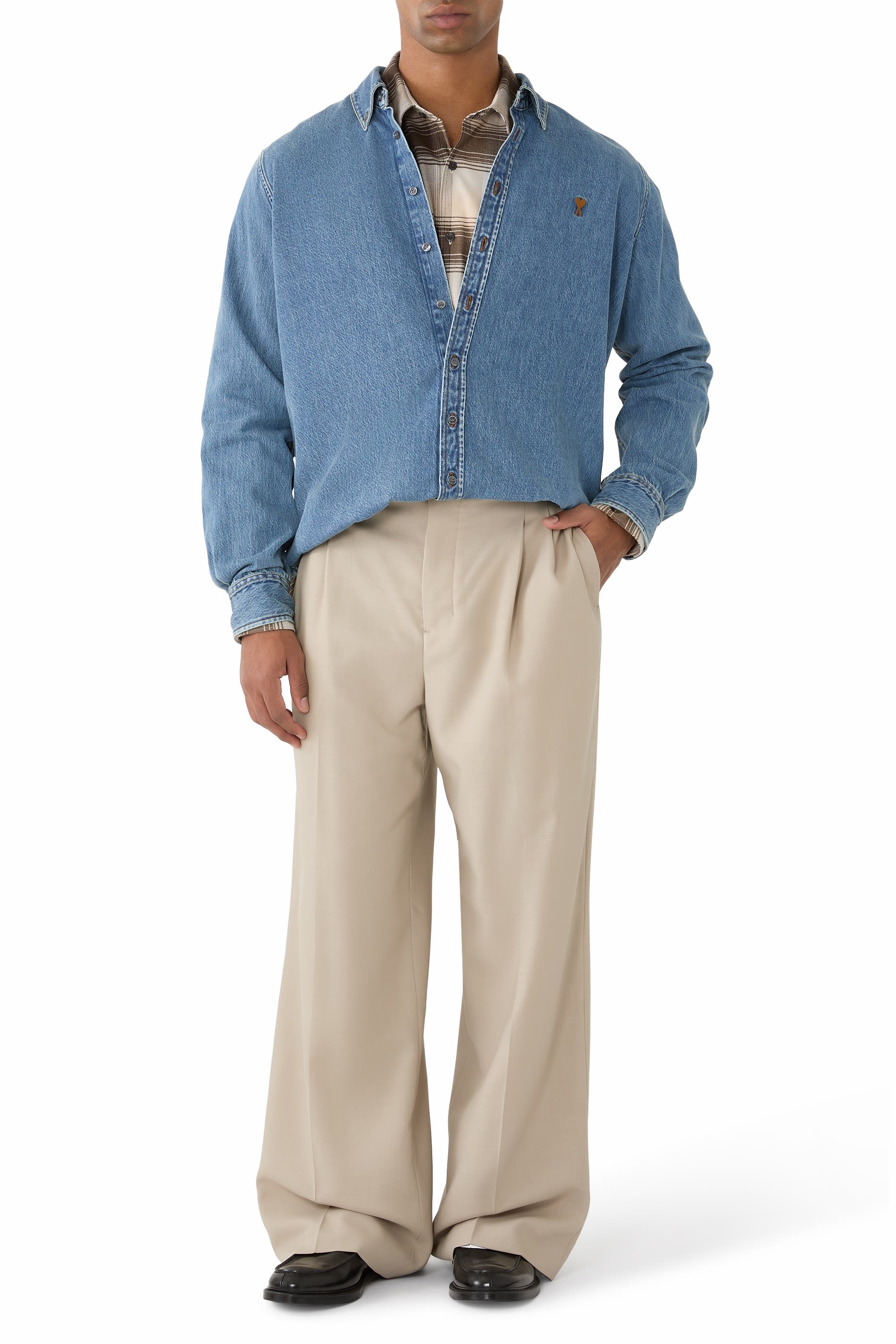 قميص آمي دي كور دنيم قطن