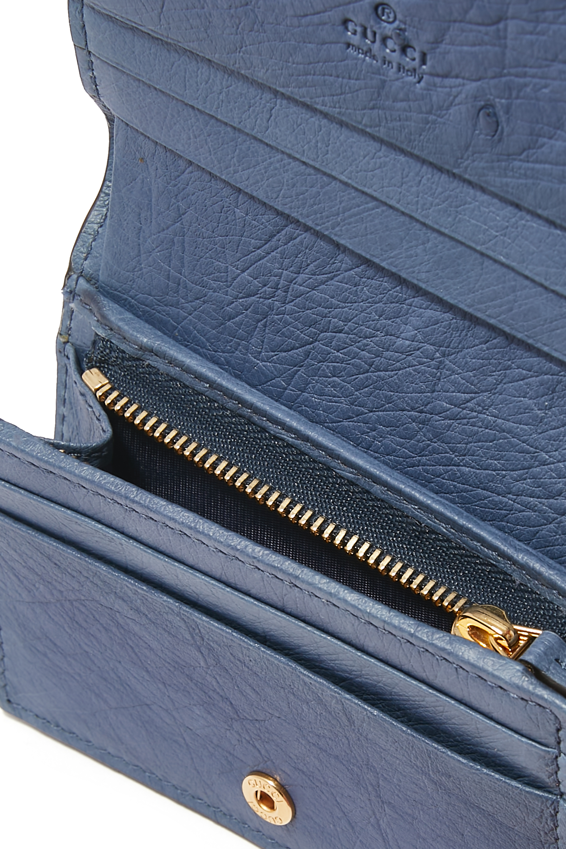 محفظة بحلية لجام الحصان جلد