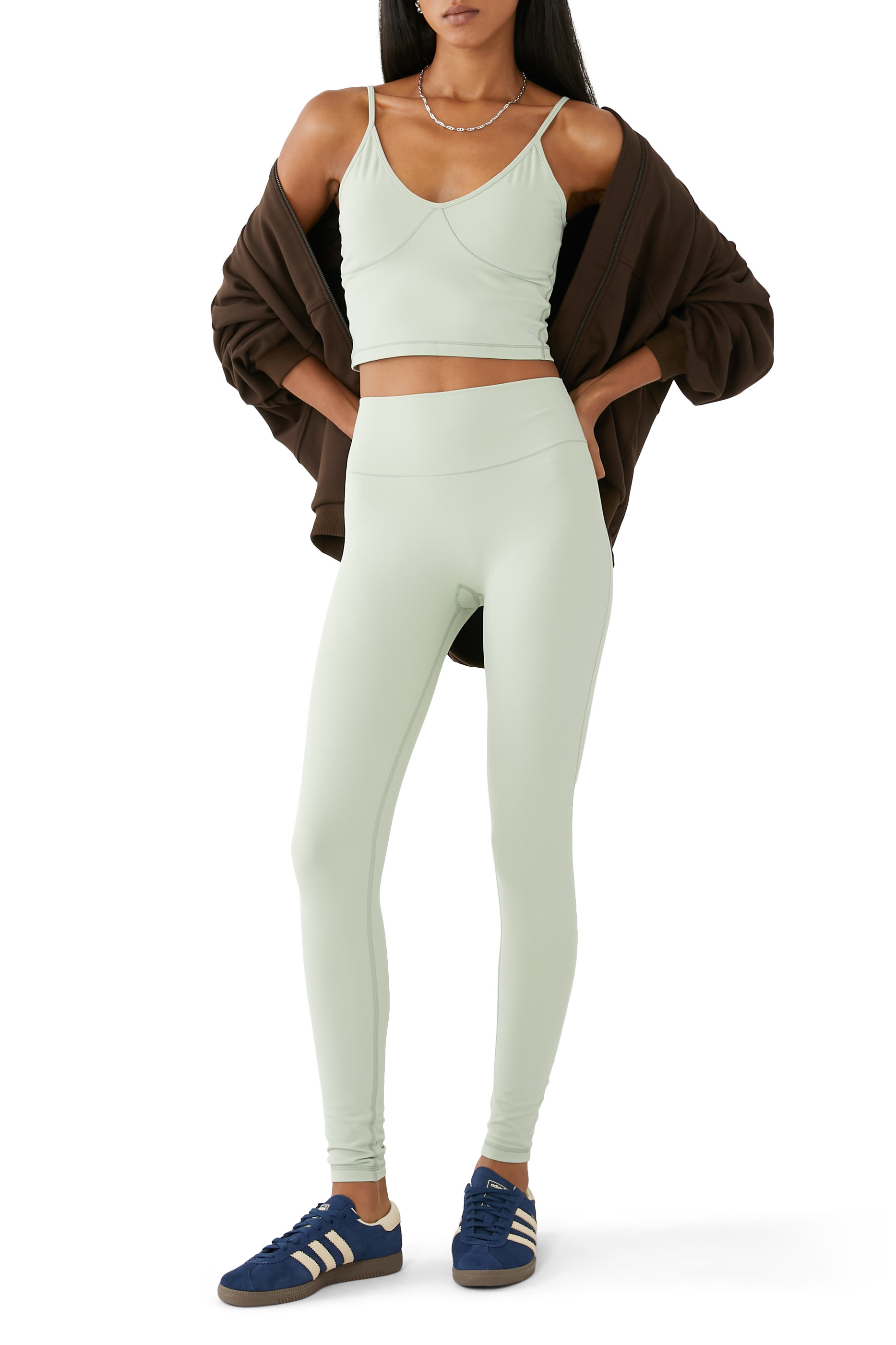 حمالة صدر رياضية بقصة طويلة قماش  إيلفايت لايف