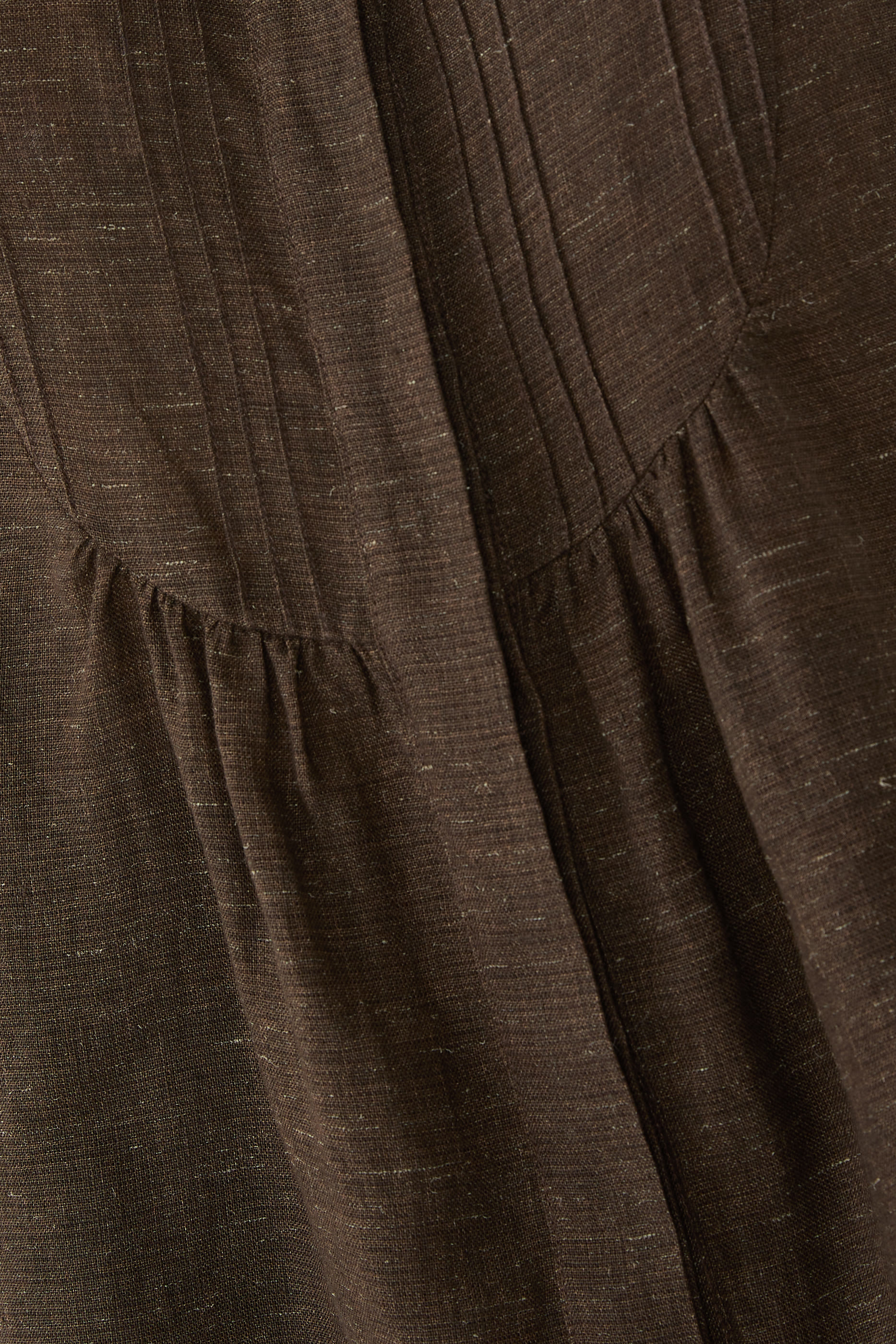  Icon Linen Chambray Shirt with Plastron