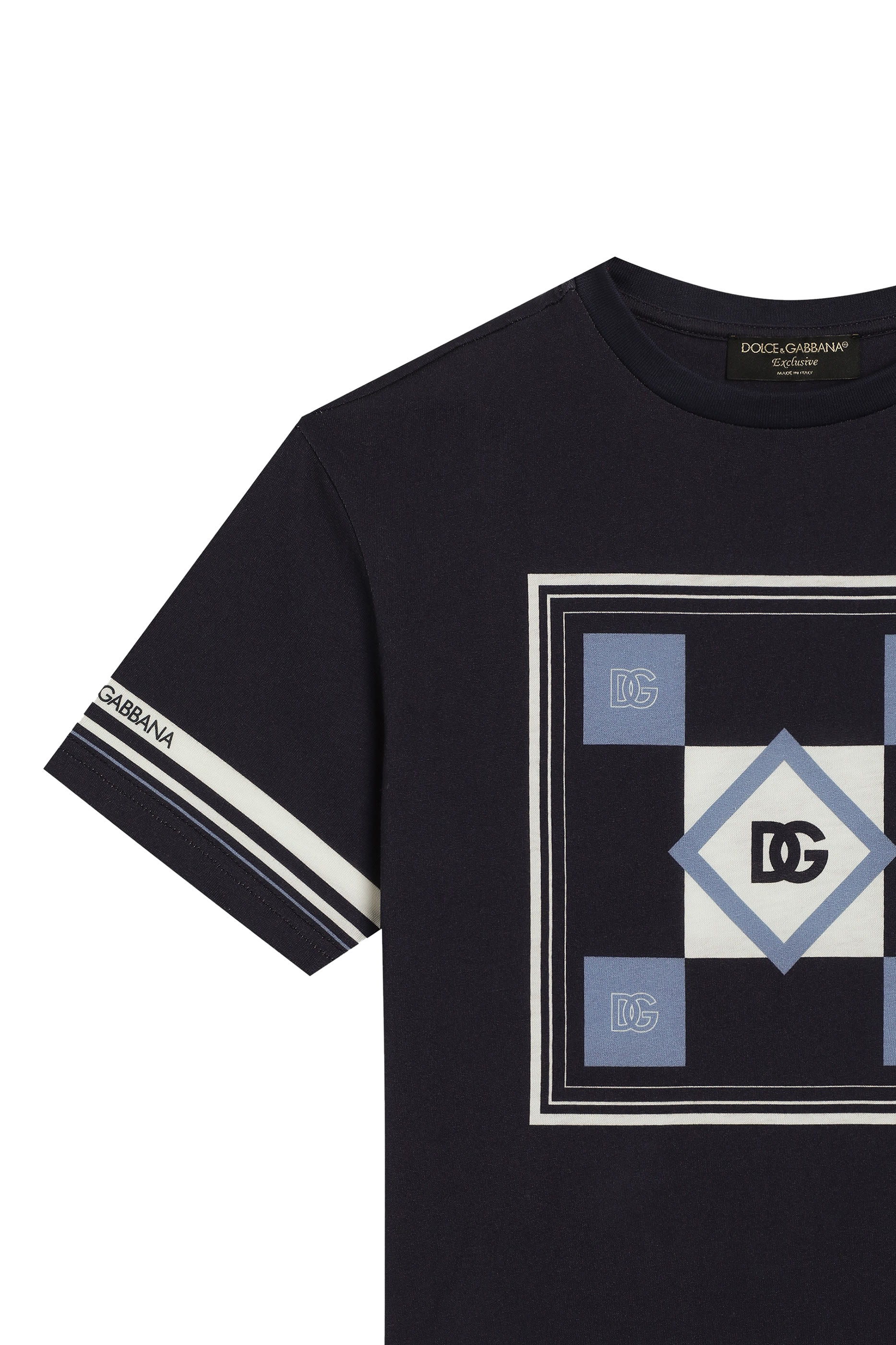 تيشيرت بطبعات جيرسيه للأطفال