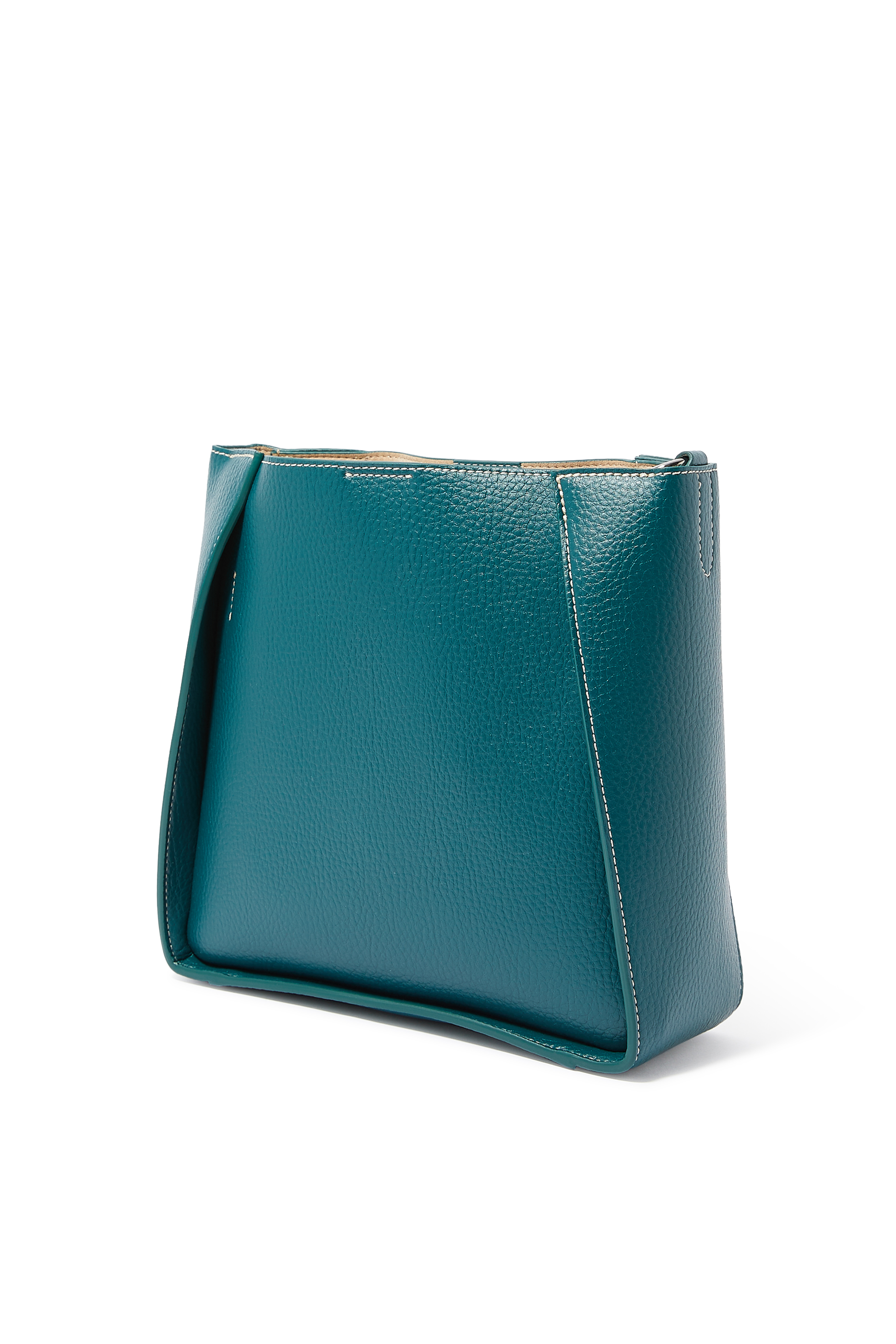 حقيبة كروس بودي صغيرة بشعار الماركة