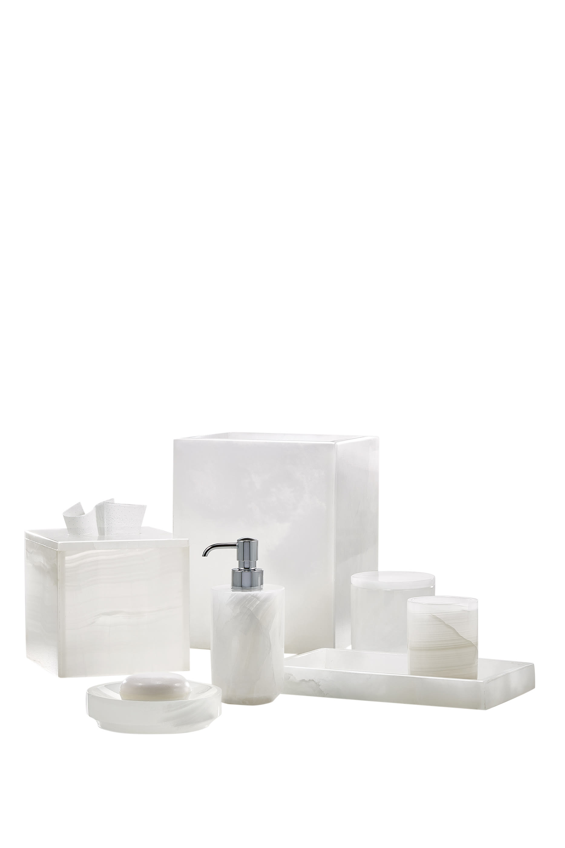 سلة نفايات هيلو عقيق يماني