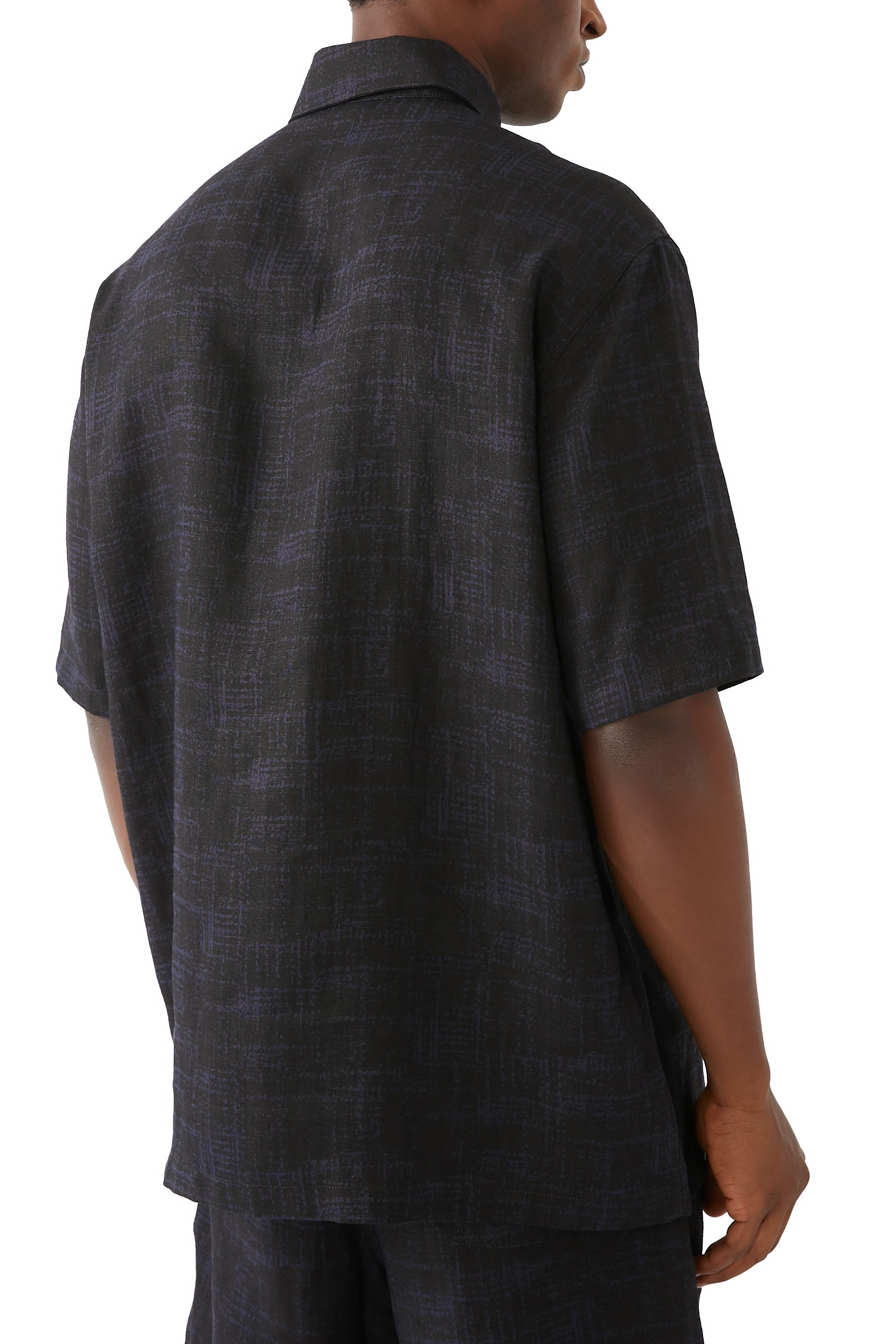 قميص بولينج ناينتيز بشعار الماركة