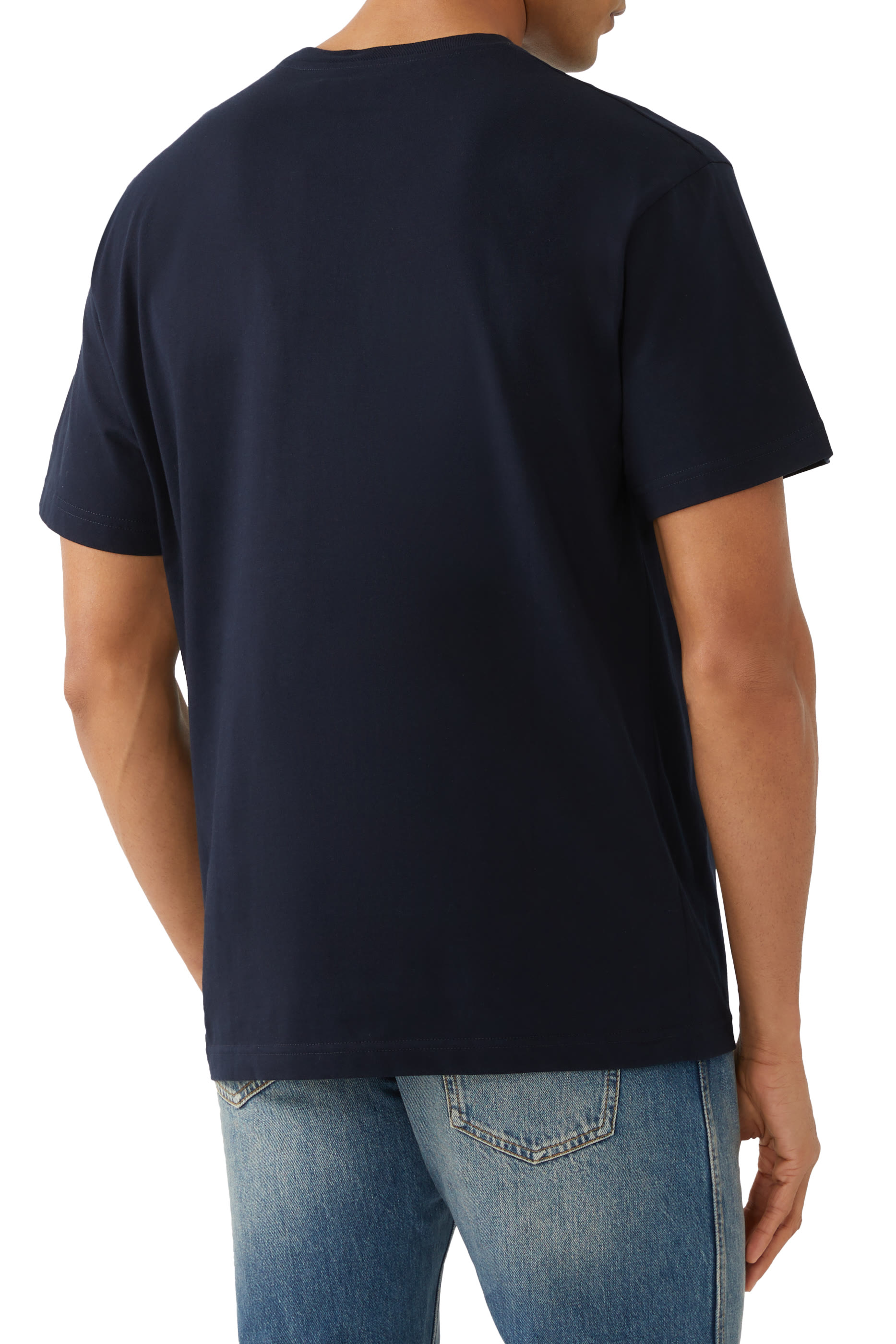 تيشيرت بطبعات قطن جيرسيه