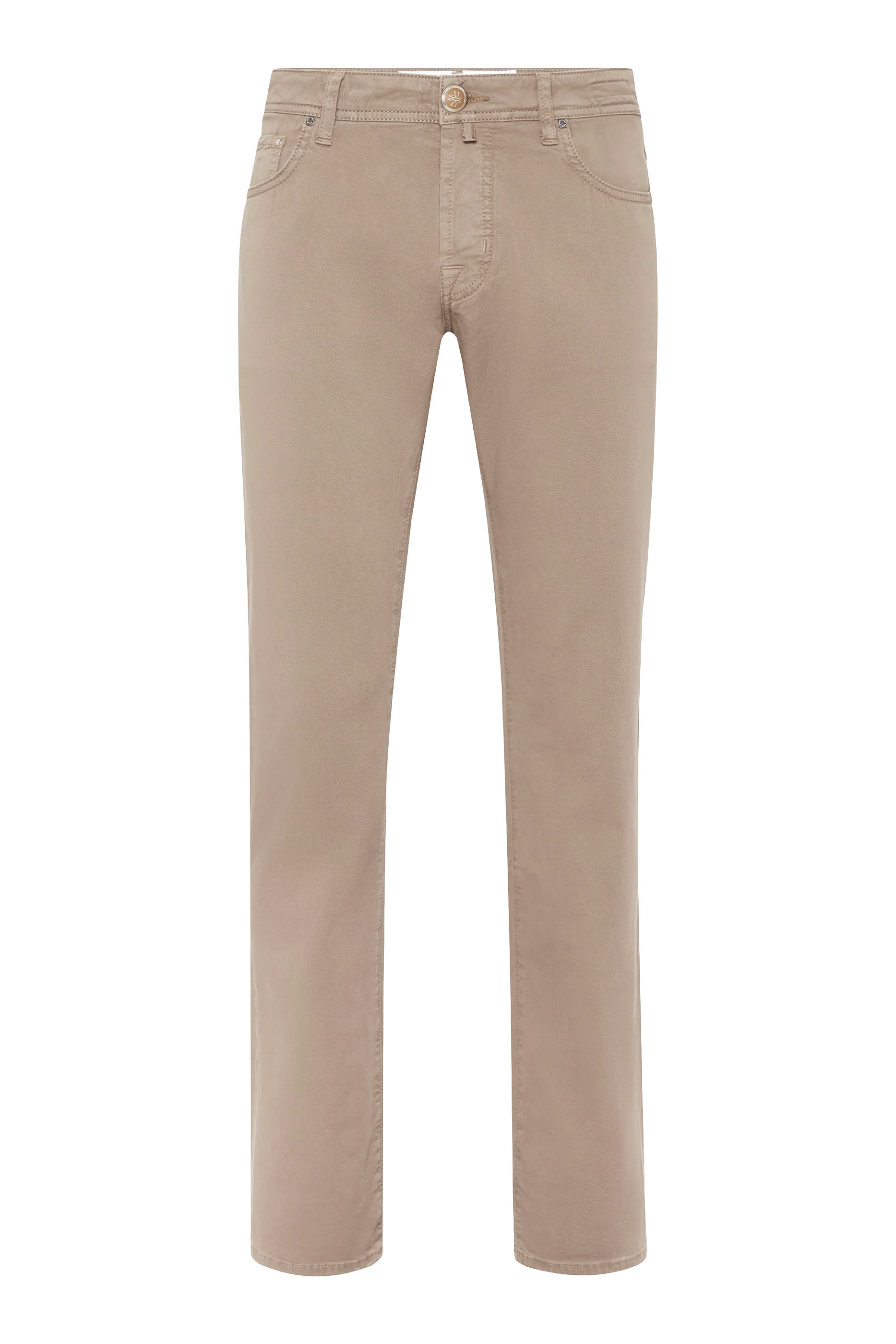 بنطال بارد بقصة ضيقة عادية وخمس جيوب