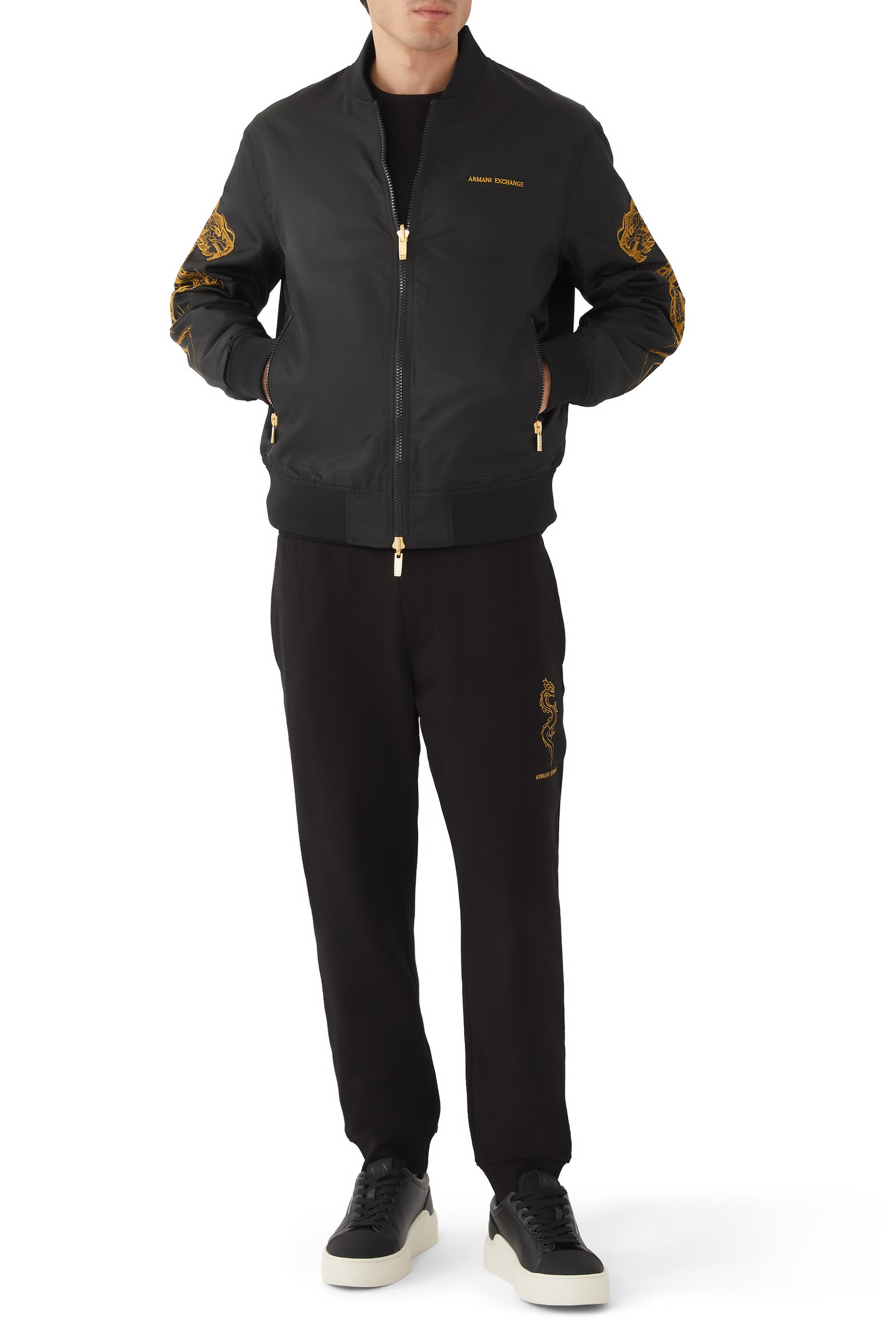 جاكيت بومبر بنقشة تنين