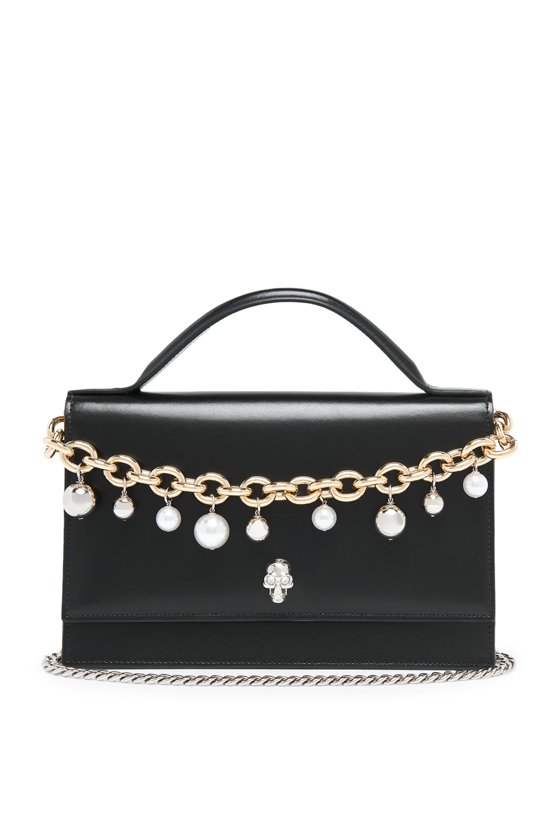 حقيبة بحلية جمجمة