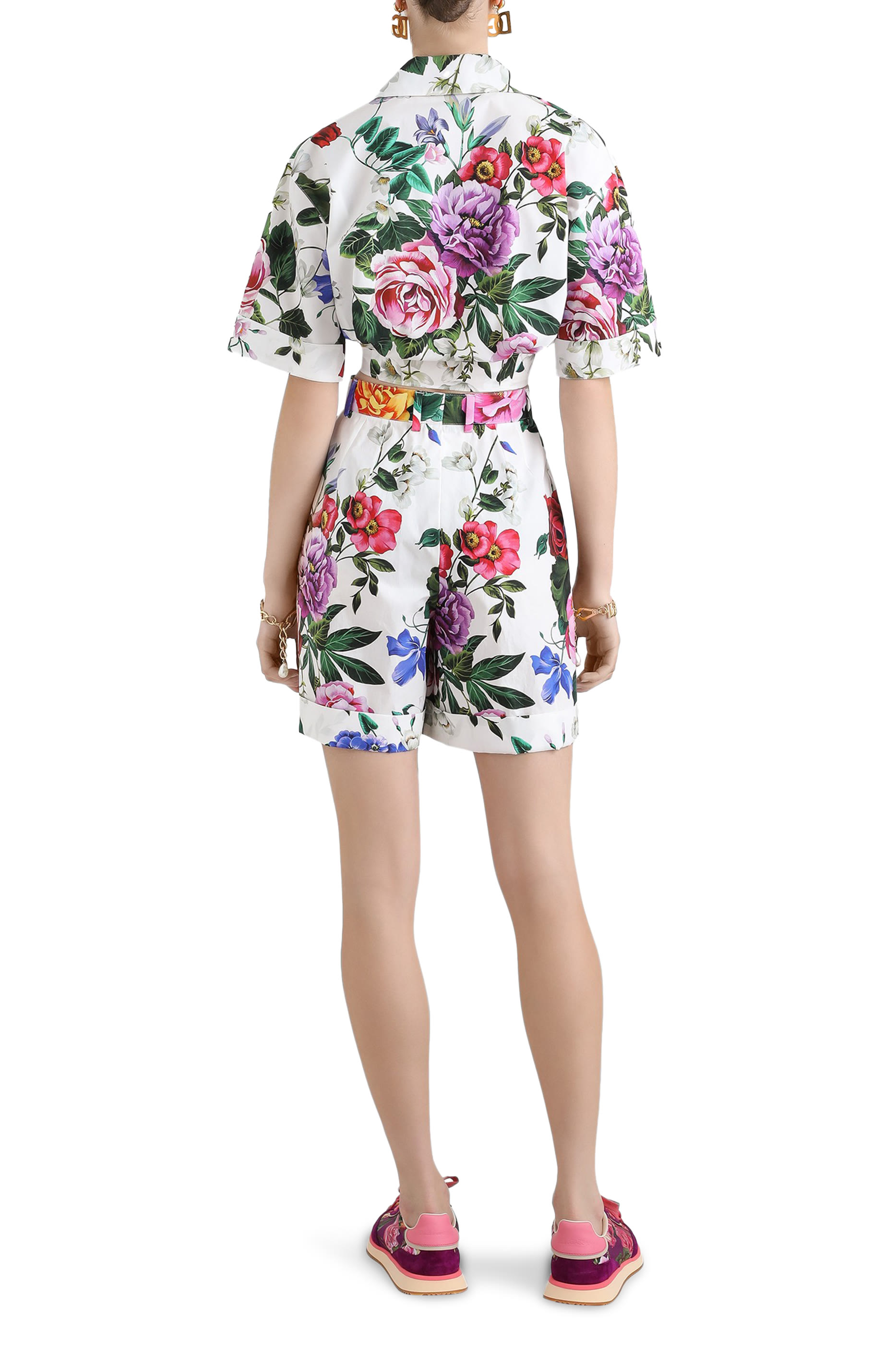 قميص بطبعة زهور