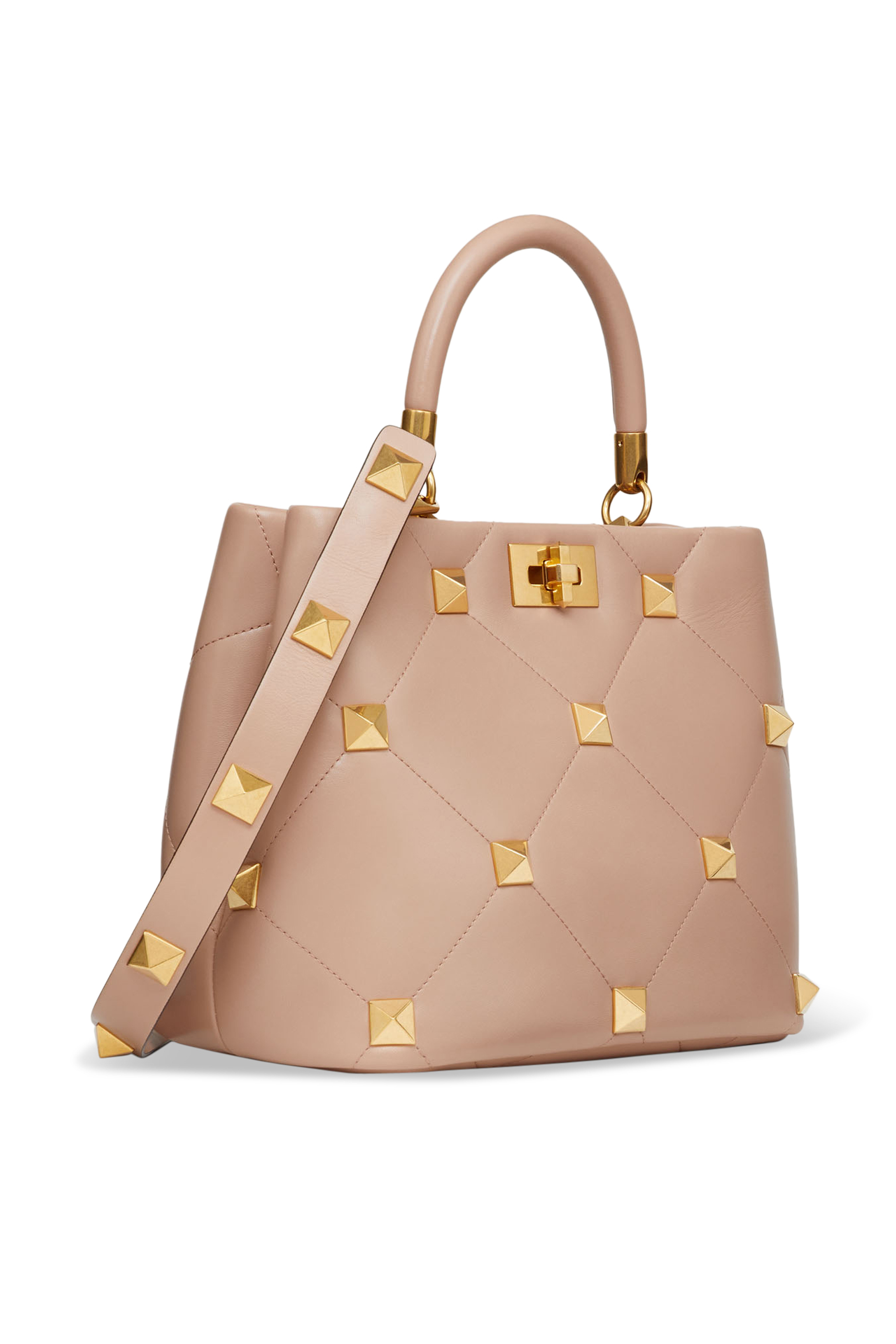 حقيبة فالنتينو غارافاني رومان بيد علوية وحلي هرمية