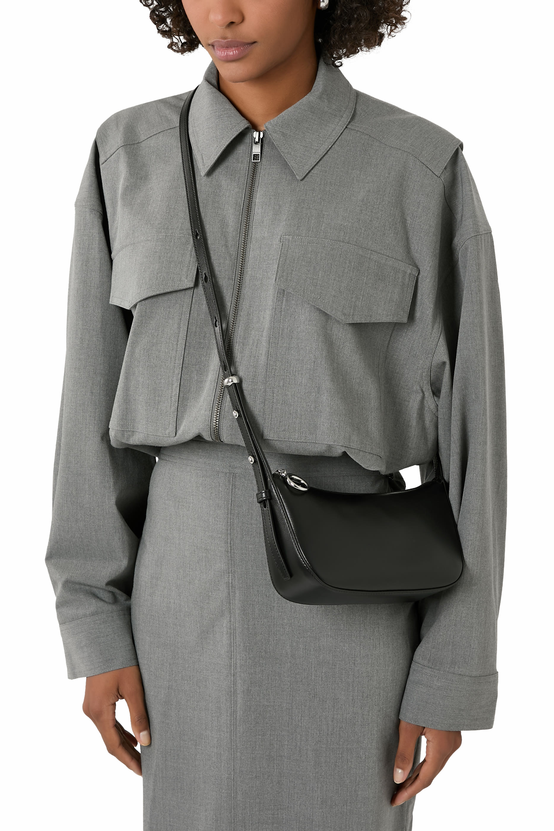 حقيبة كروس بودي جلد