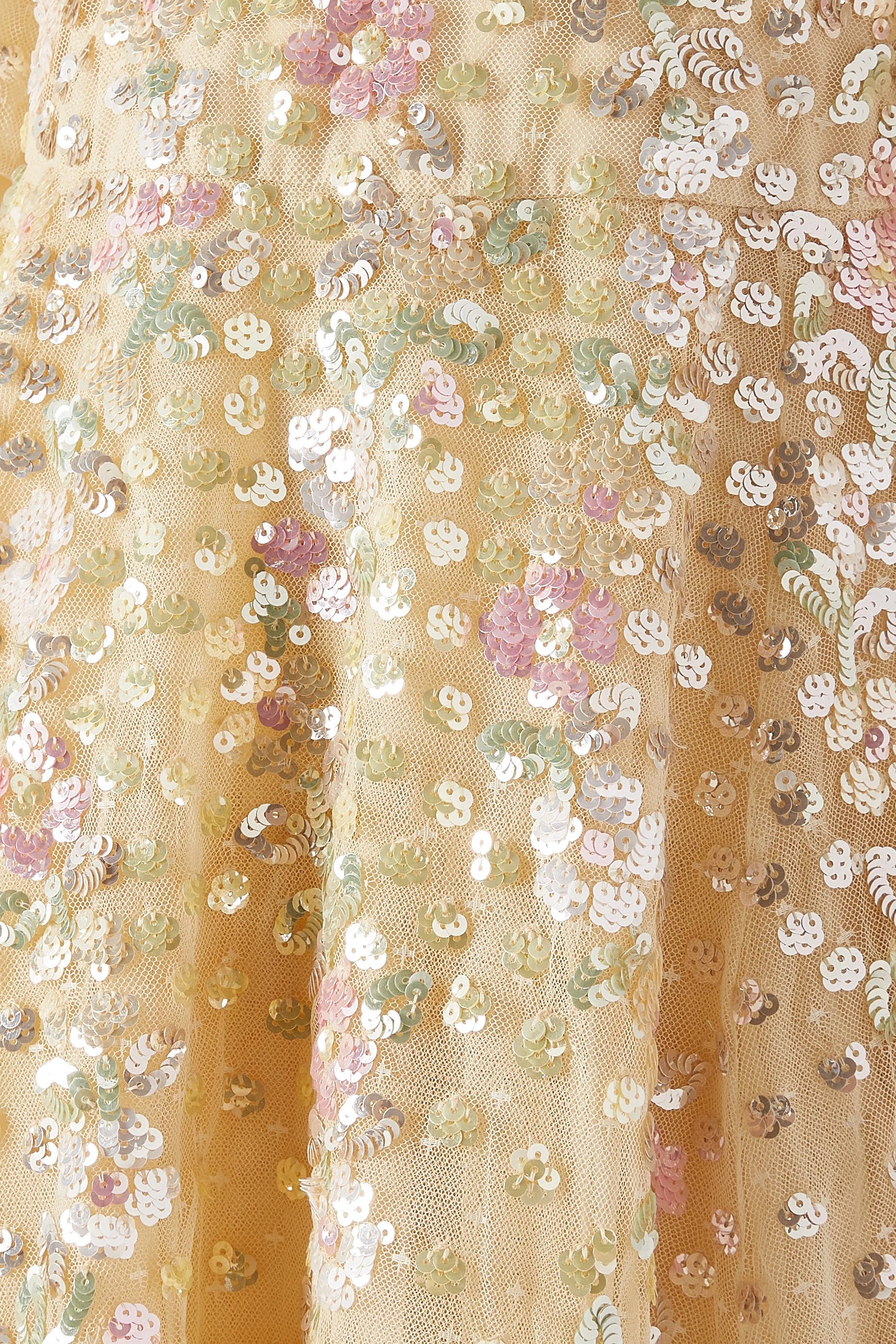 فستان كونفيتي للأطفال