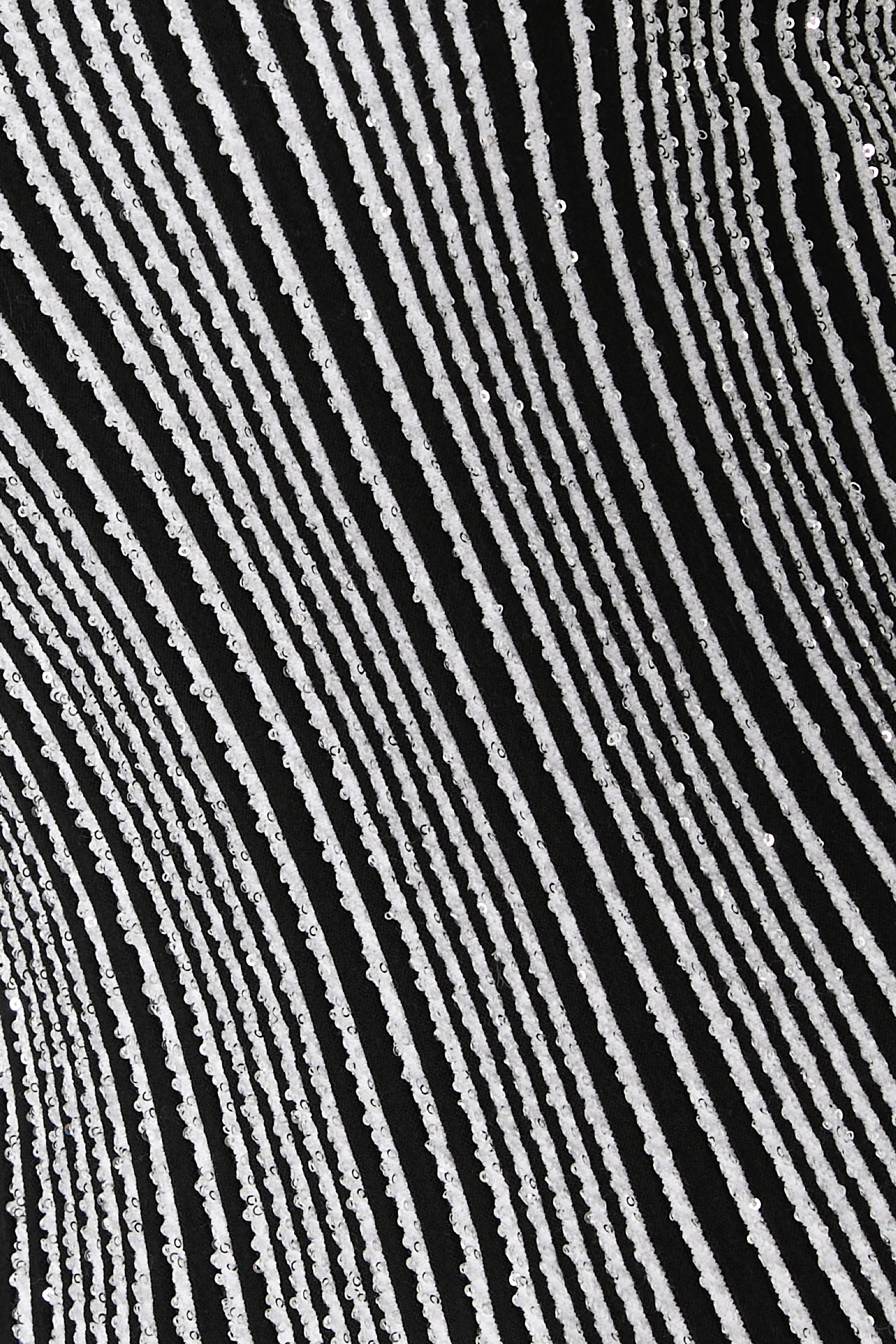 بلوزة منسوجة مطرزة بترتر جزئيا