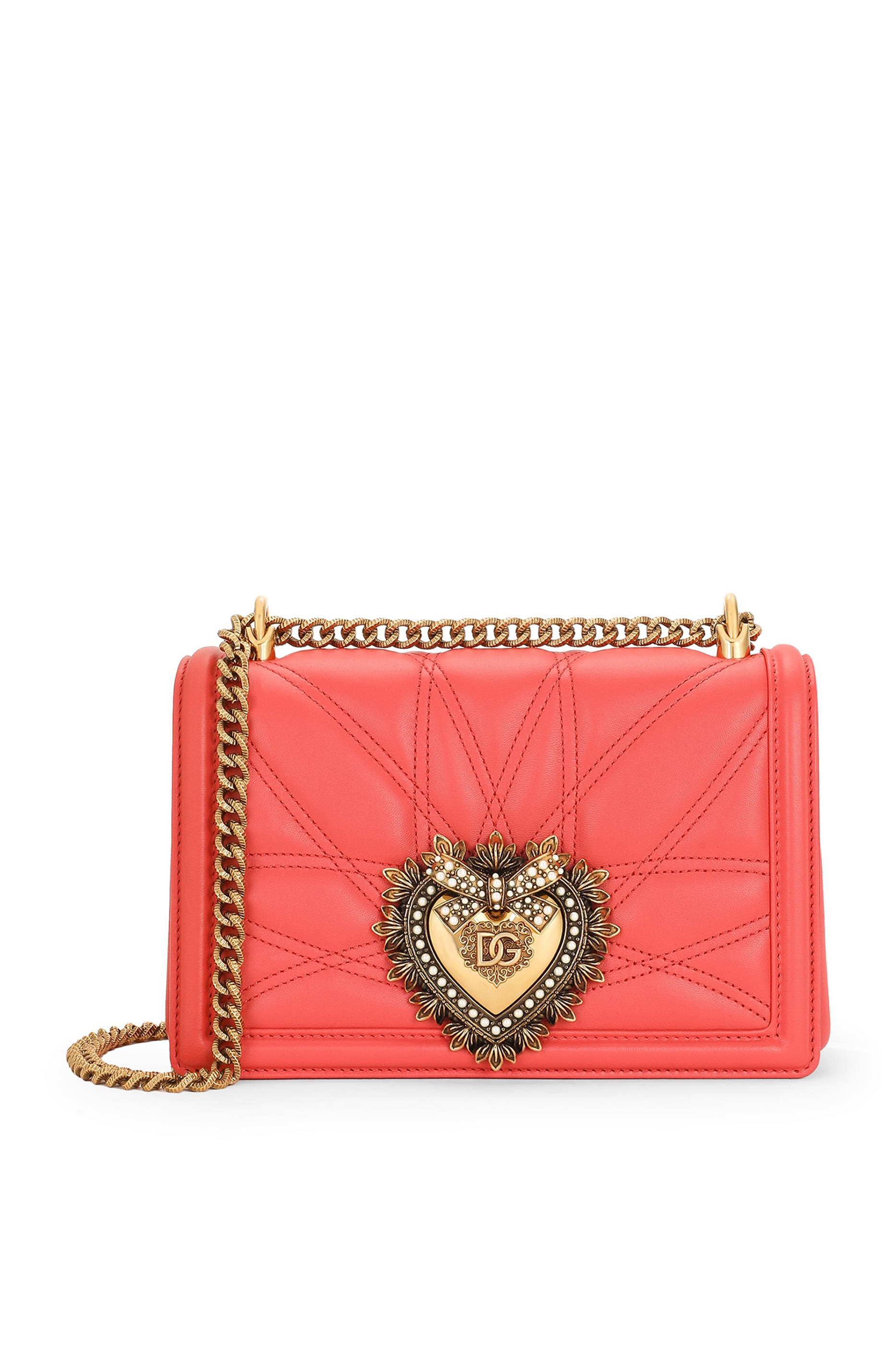 حقيبة ديفوشن متوسطة جلد نابا مبطن