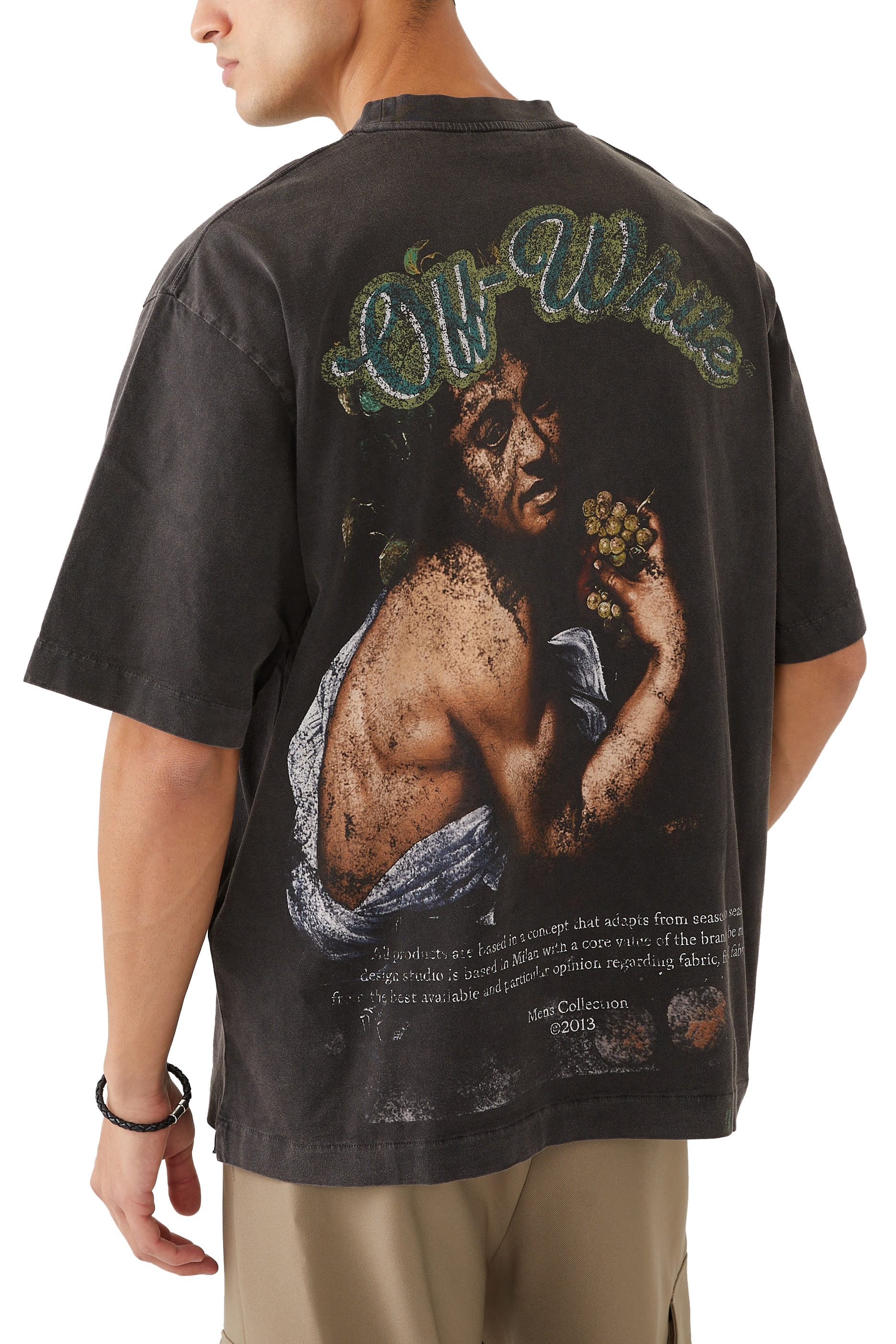 تيشيرت سكيت بطبعة باخوس