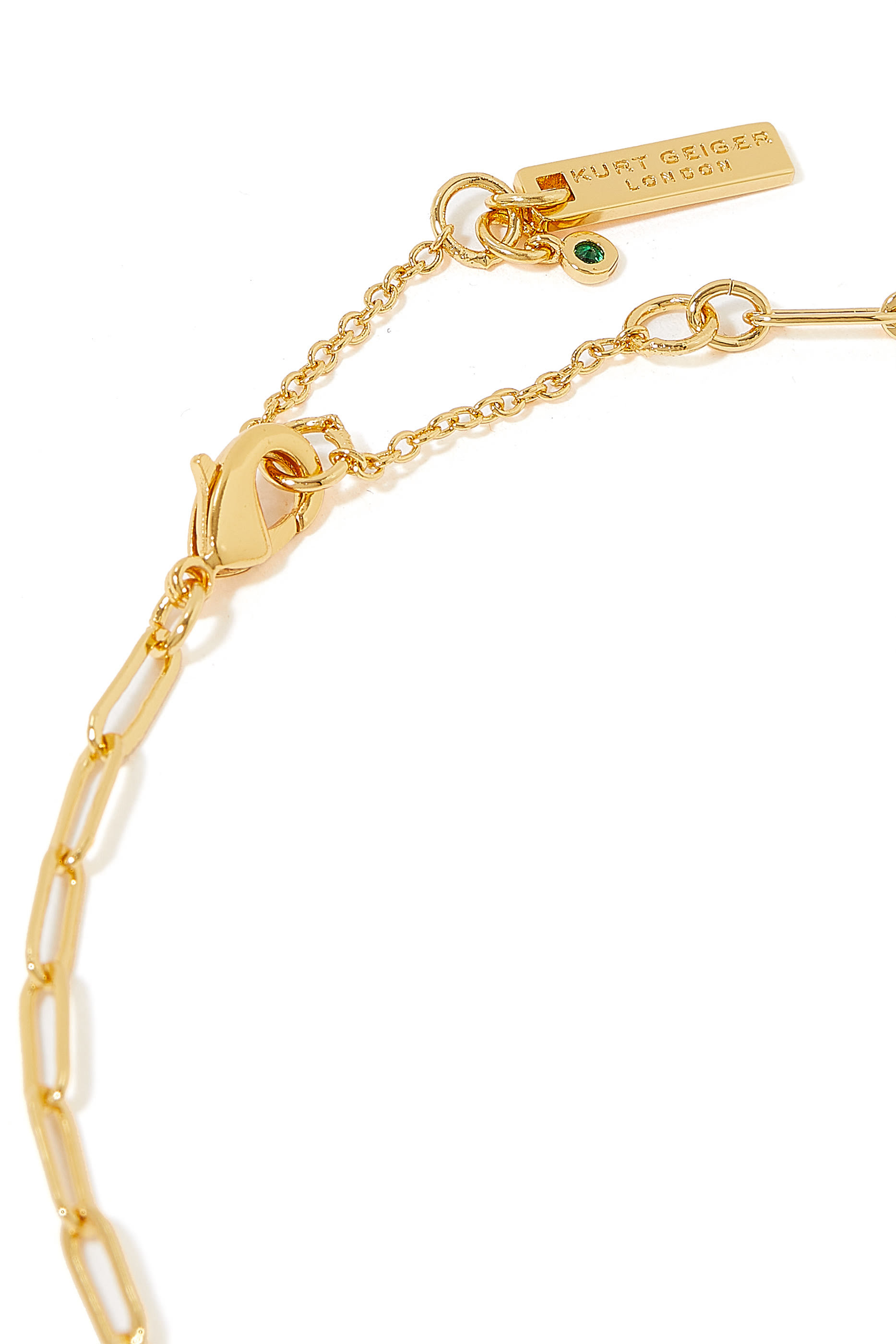 قلادة هالة بتصميم قلب مرصع بالماس معدن