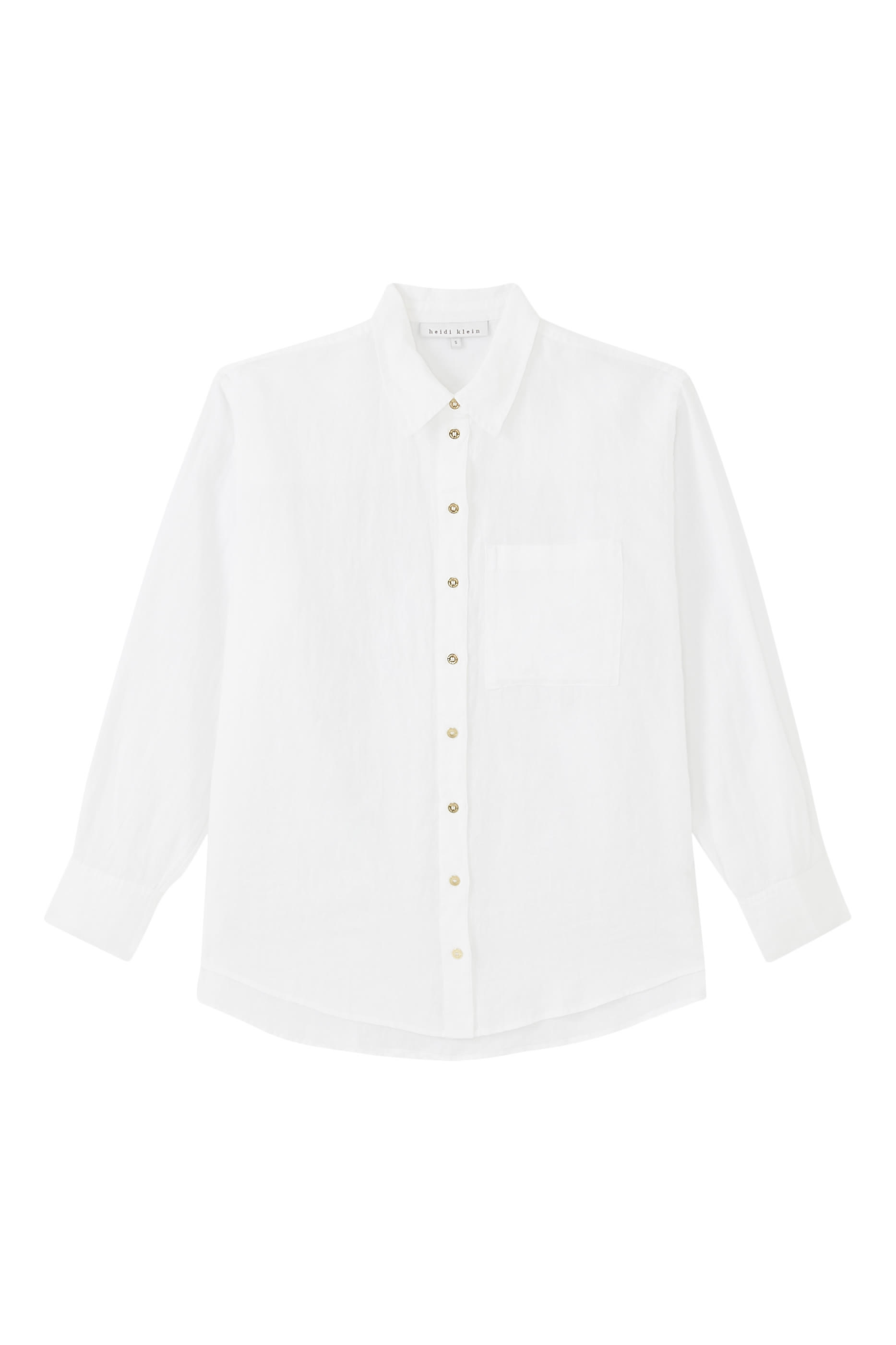 قميص وايت باي كتان