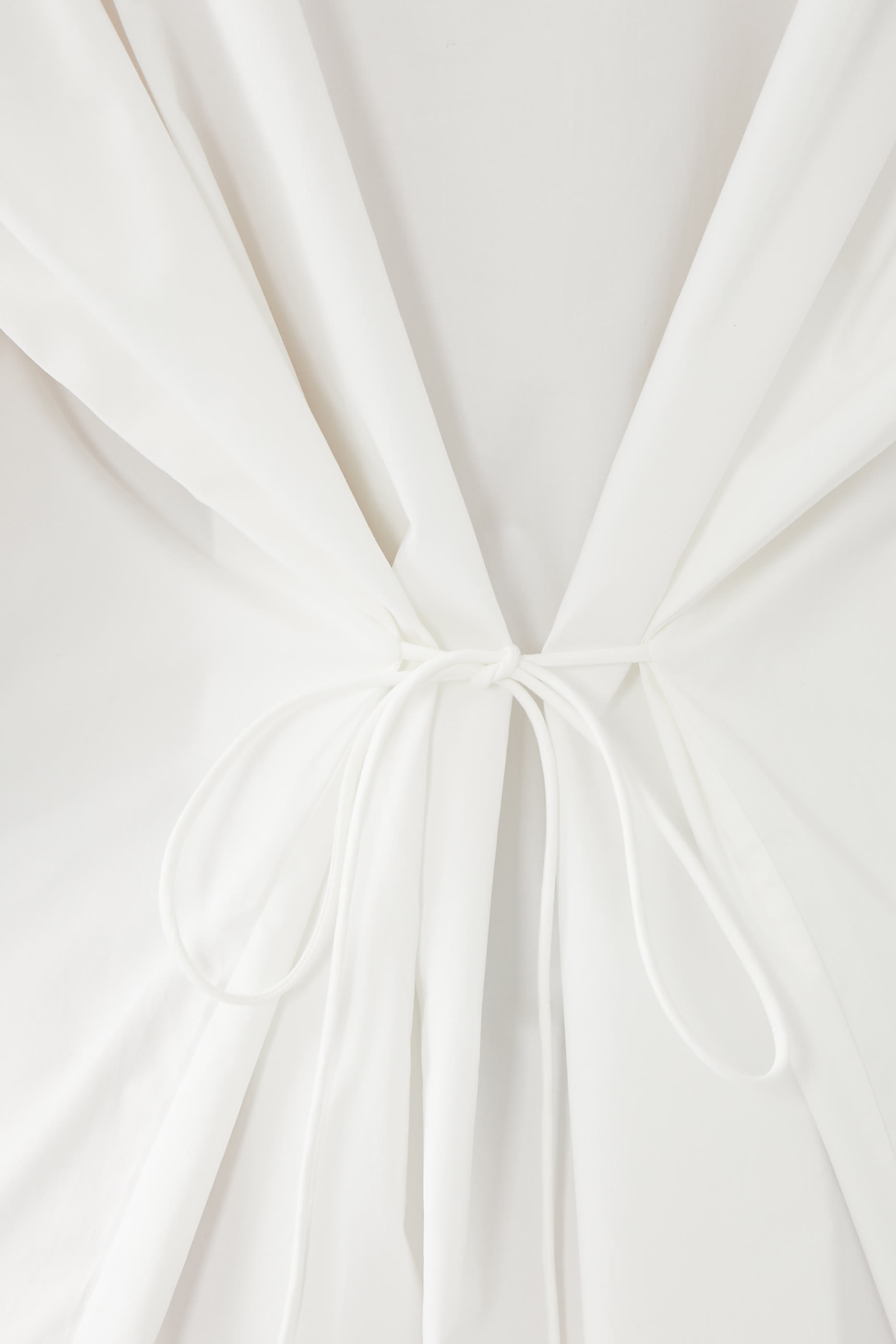 فستان بتصميم قميص بقصة واسعة قطن