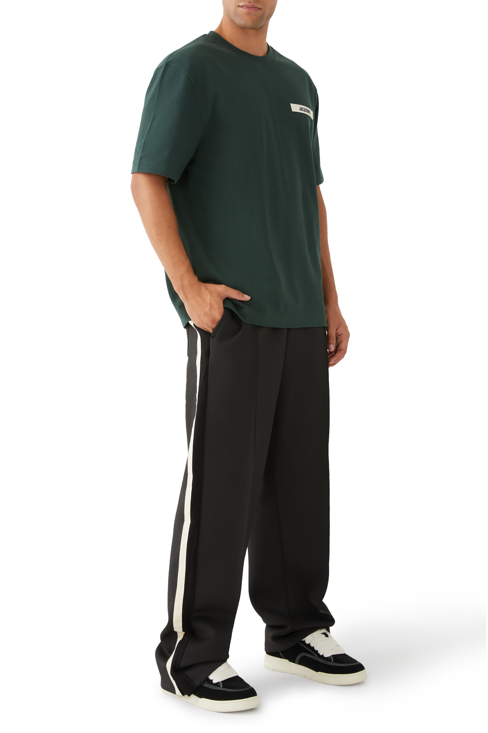 تيشيرت قطن بارز الملمس