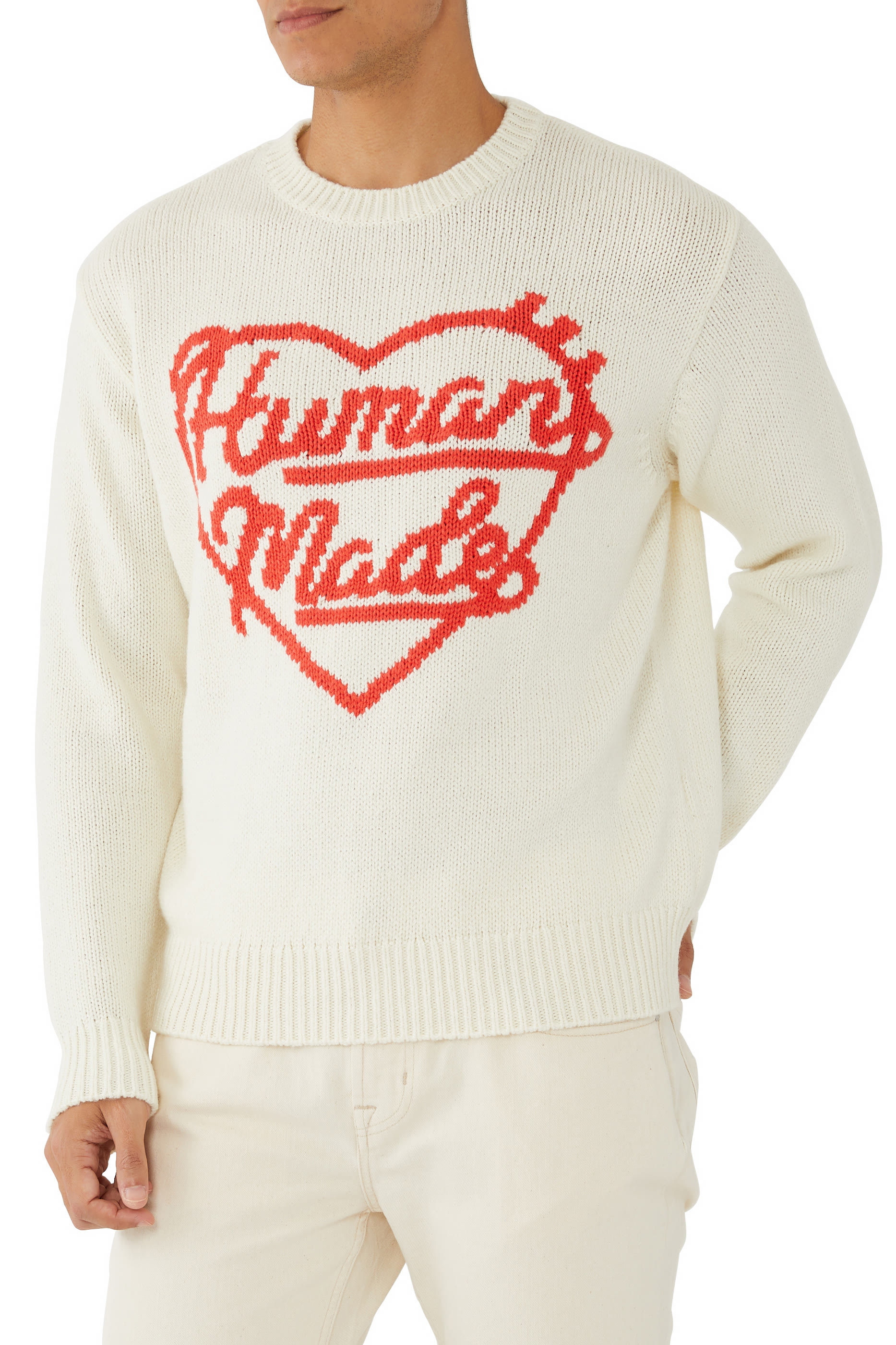 كنزة نسيج ثقيل