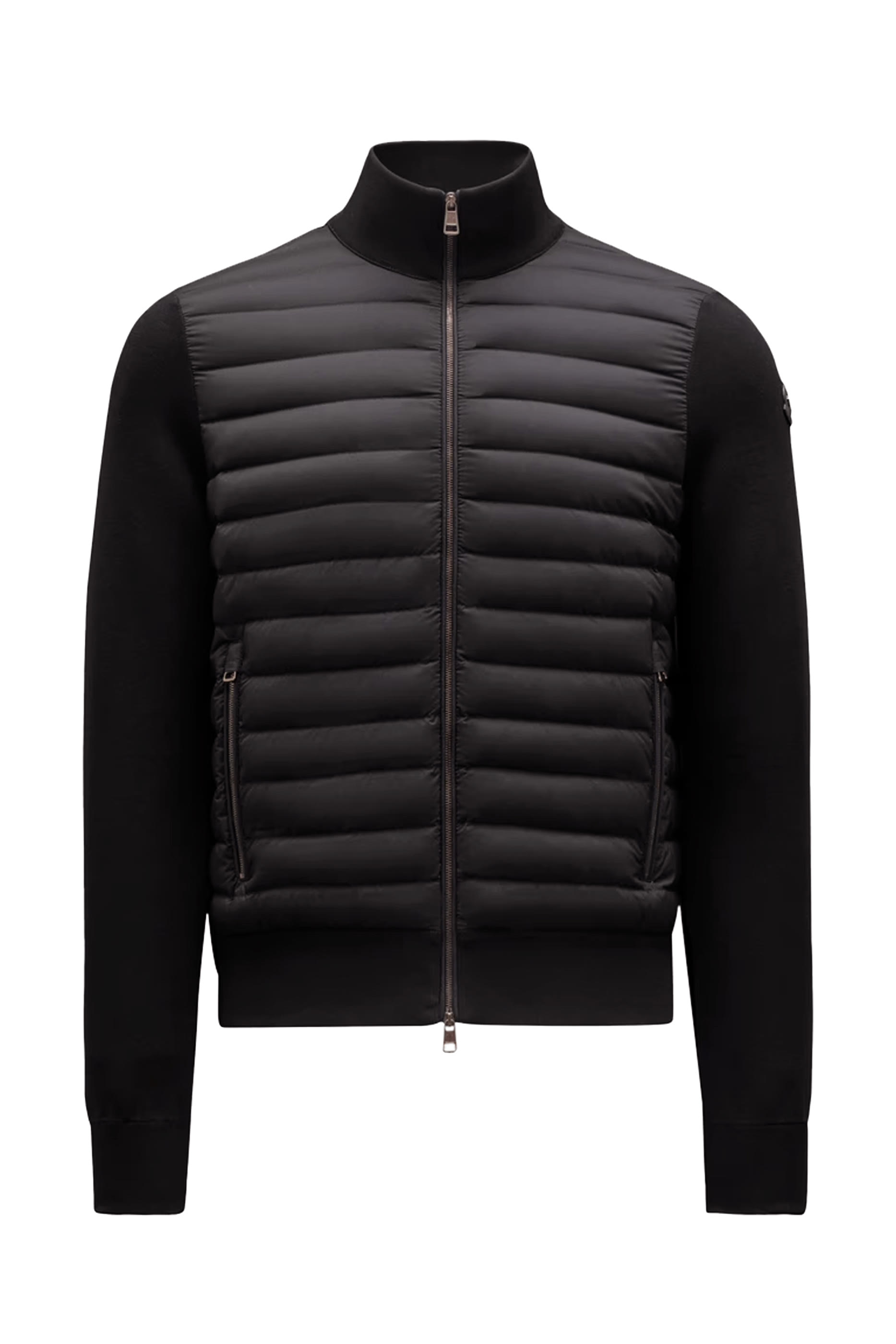 كارديجان مبطن بسحّاب قطن كريب