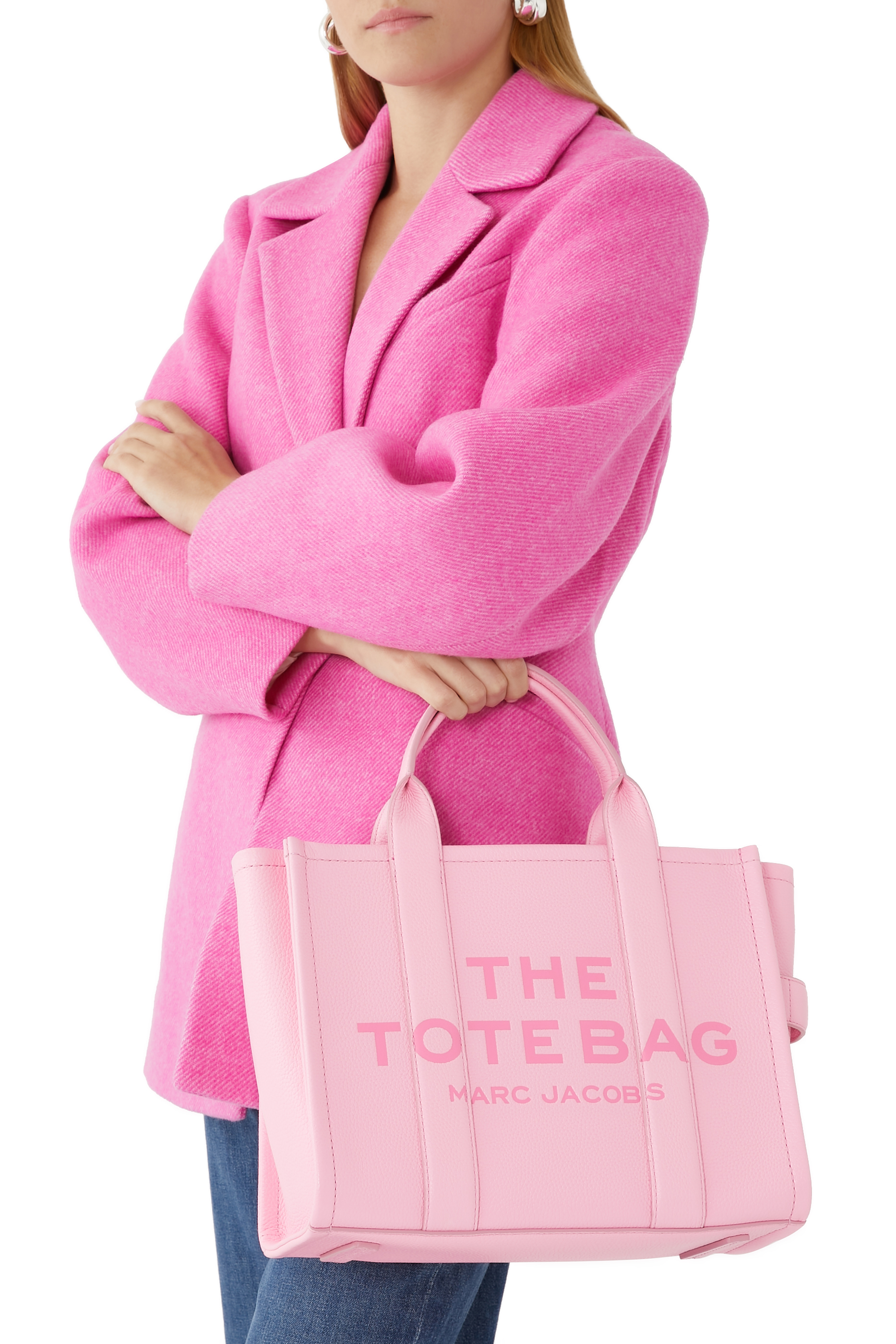 حقيبة يد متوسطة جلد