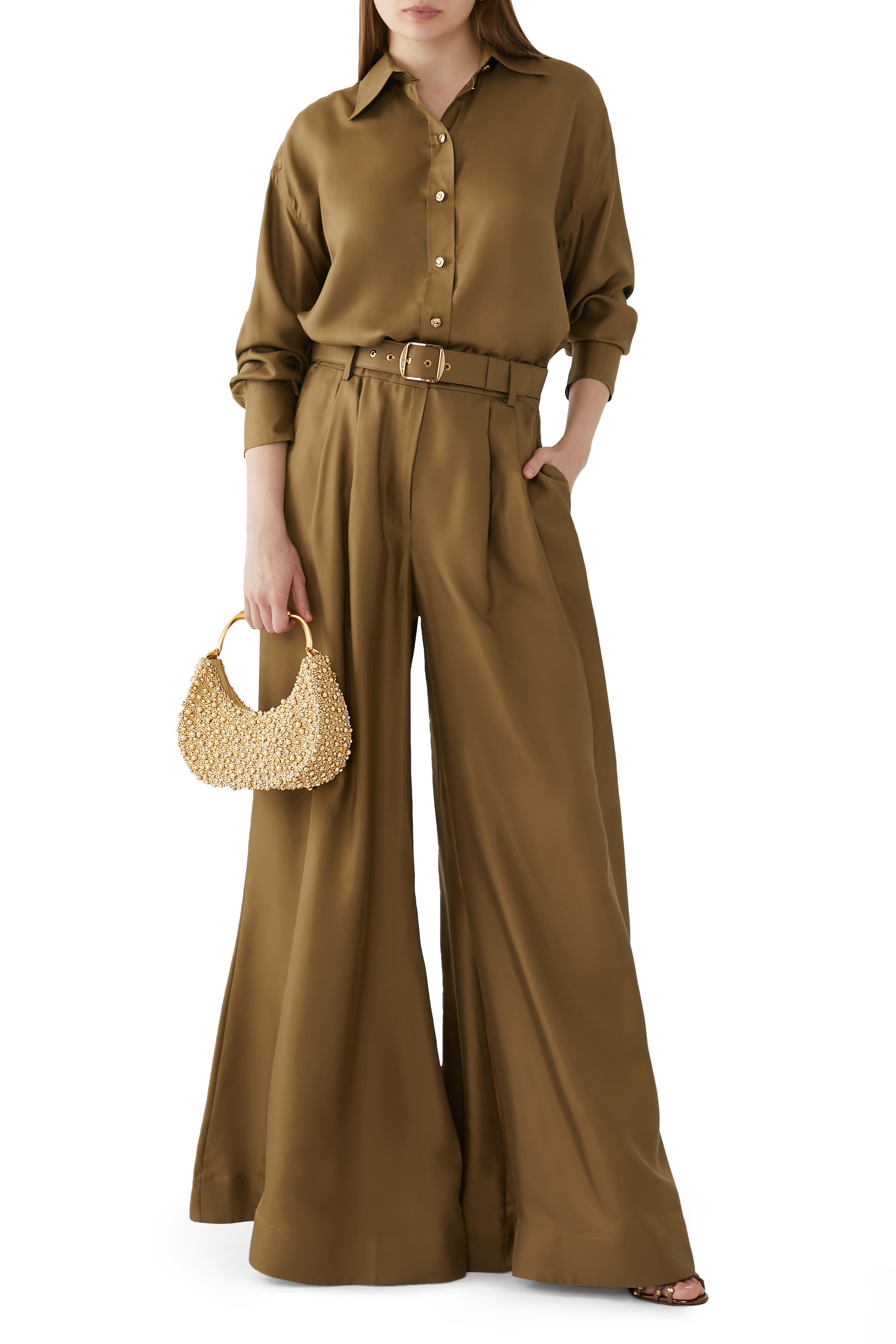 قميص كراش بقصة فضفاضة