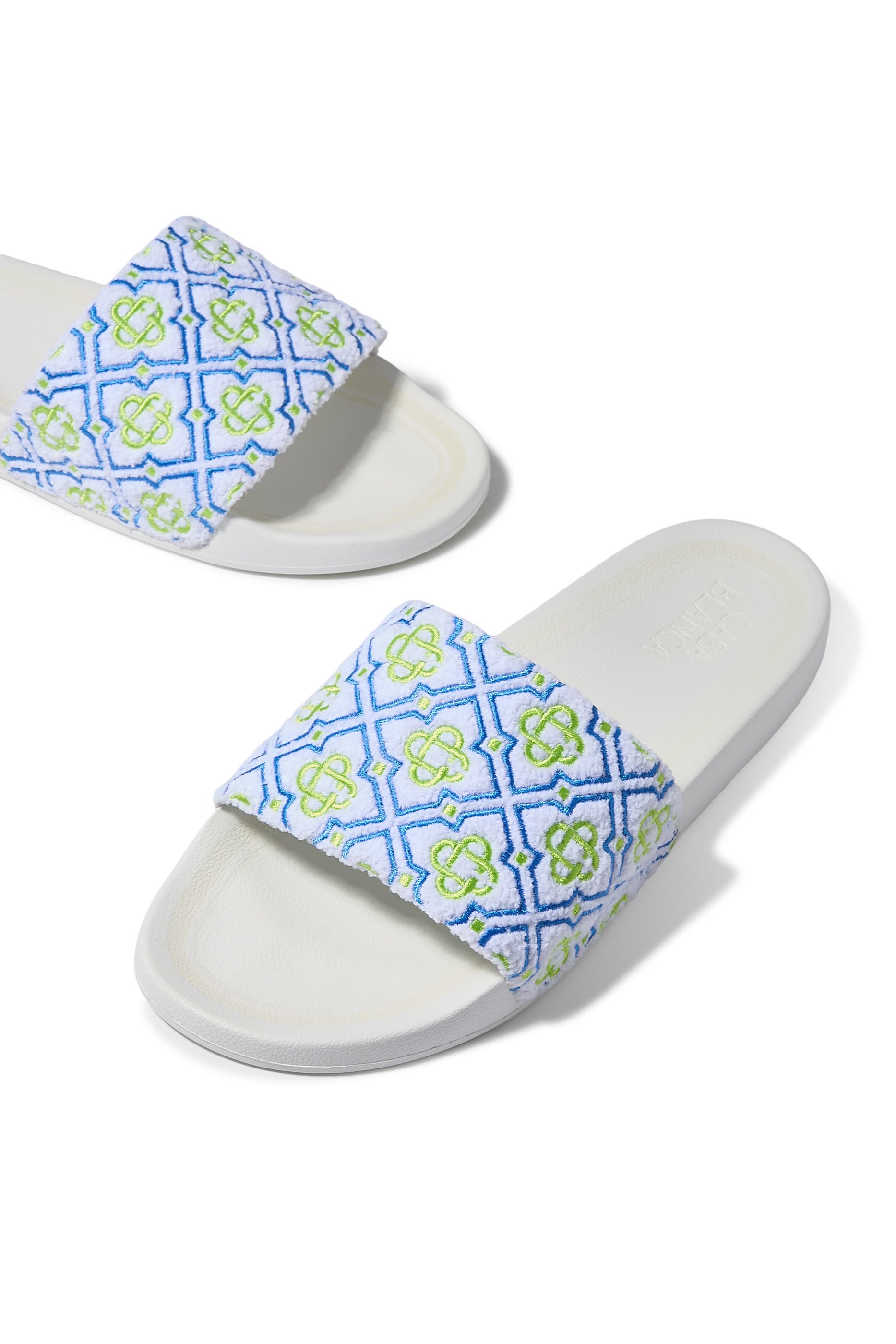 Monogram Pool Slides
