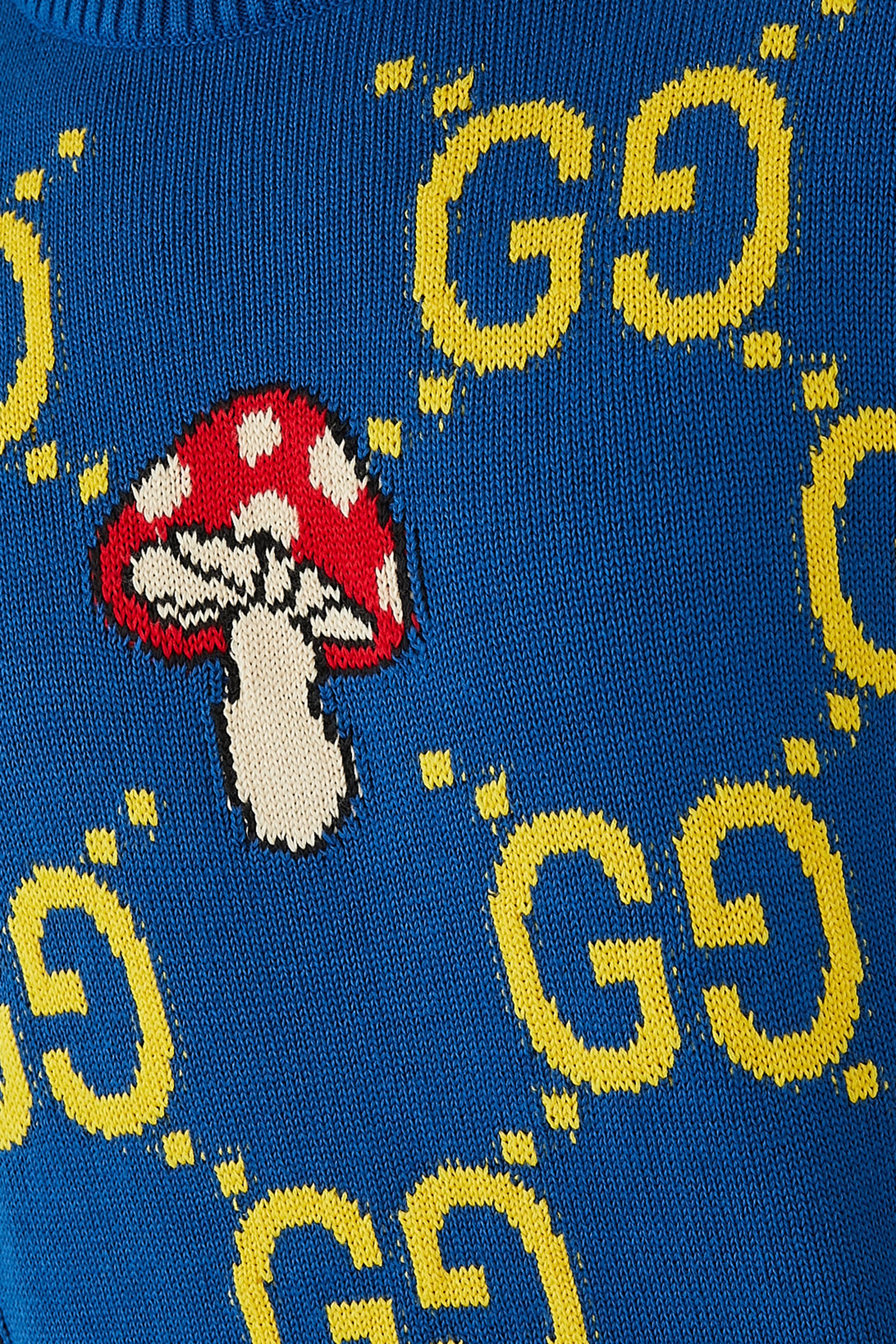 كنزة بحياكة فطر صوف