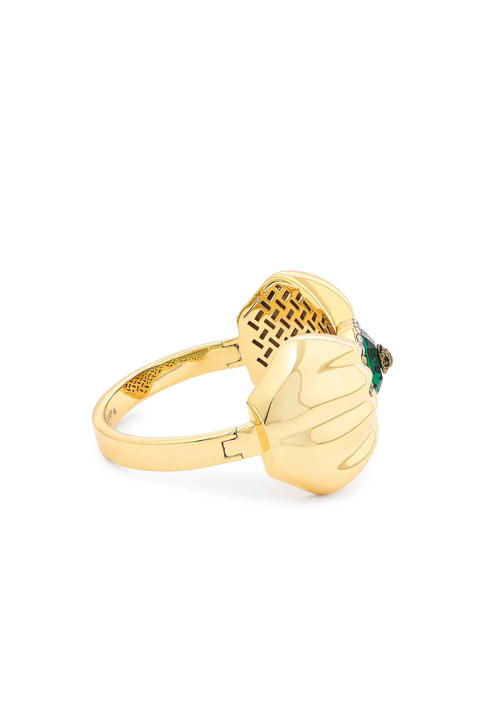 سوار مزين بفيونكة كبيرة، نحاس وزجاج وأحجار زركونيا مكعبة