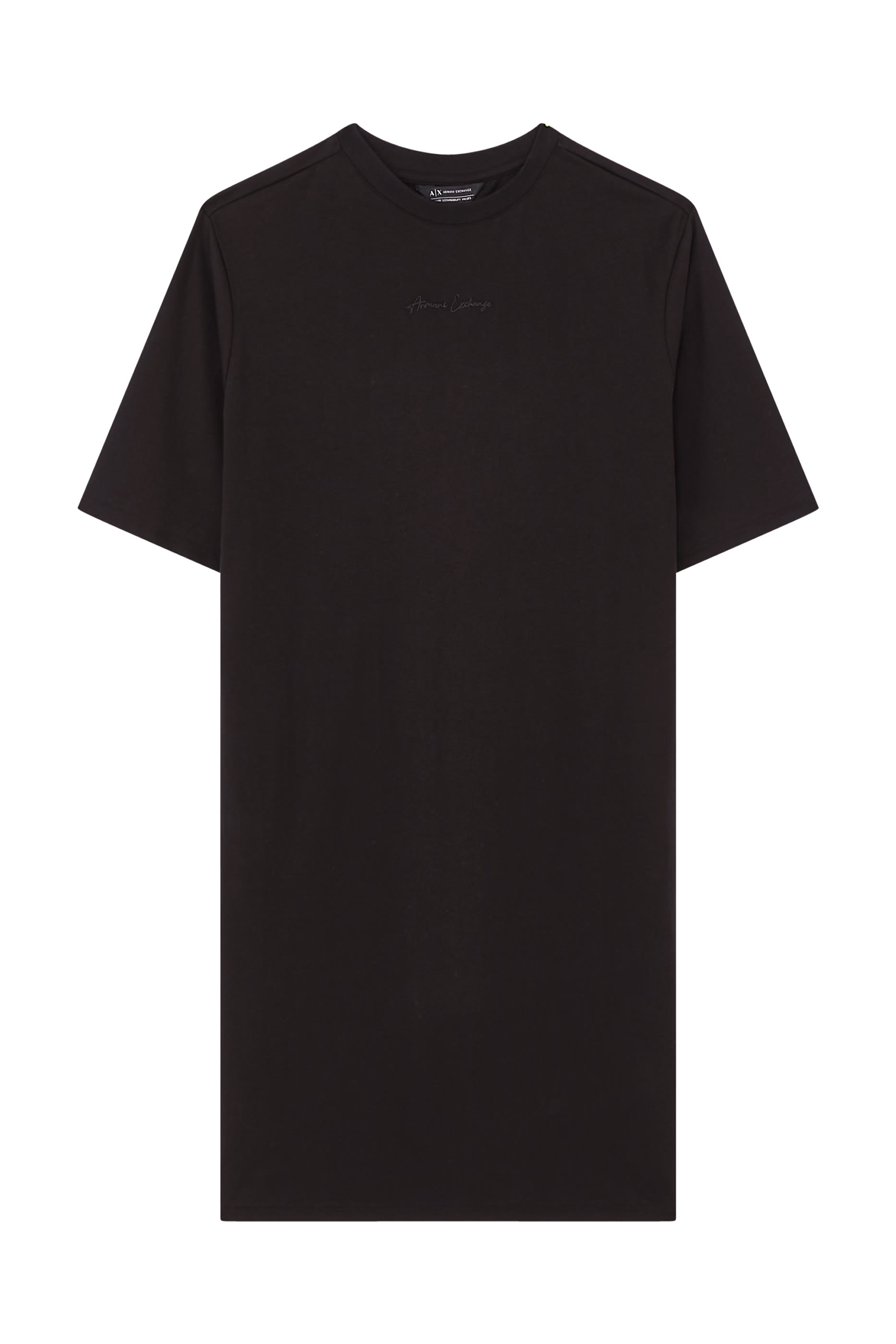 فستان قصير بتصميم تيشيرت