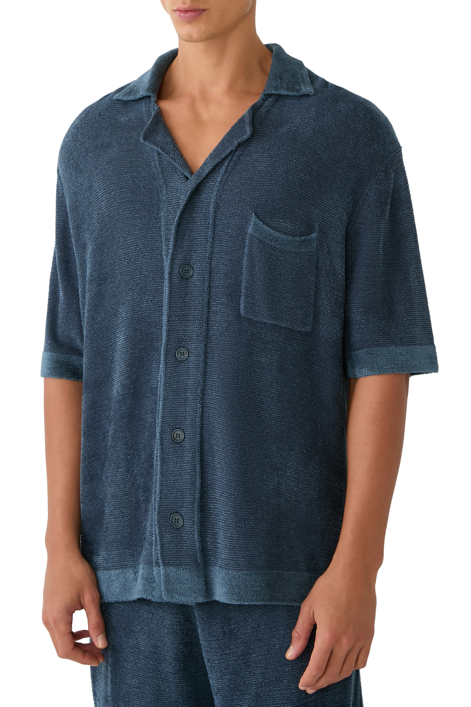 قميص أوزي نسيج تيري