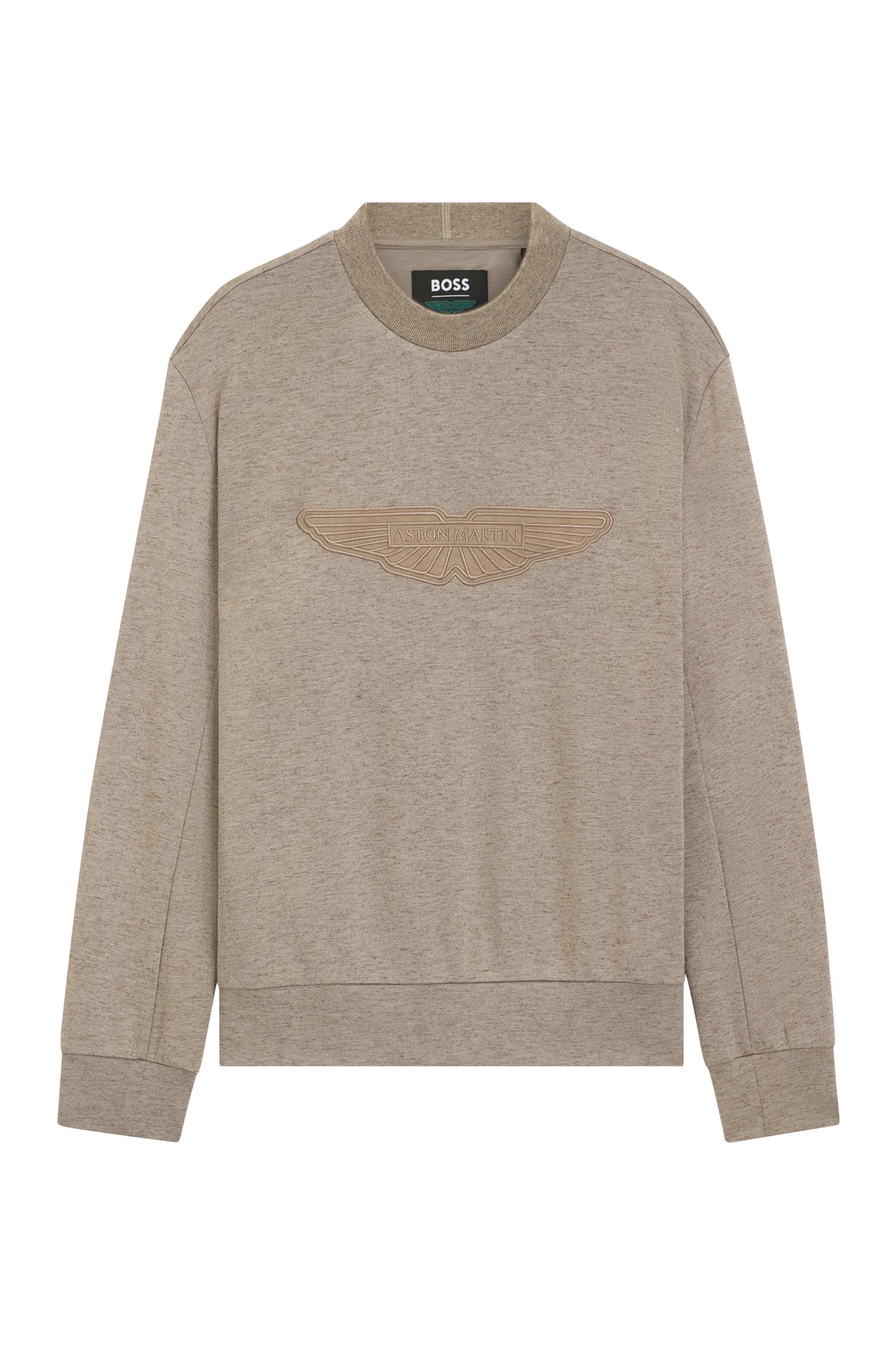 سويت شيرت بشعار الماركة بتصميم جناح