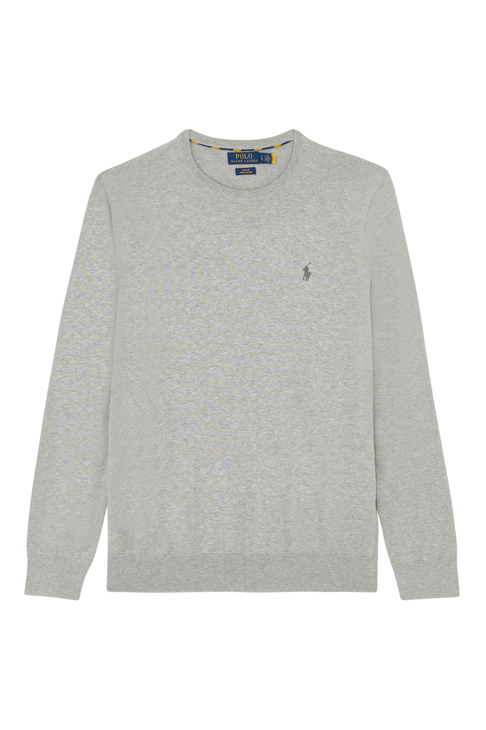 كنزة مطرزة بياقة ضيقة