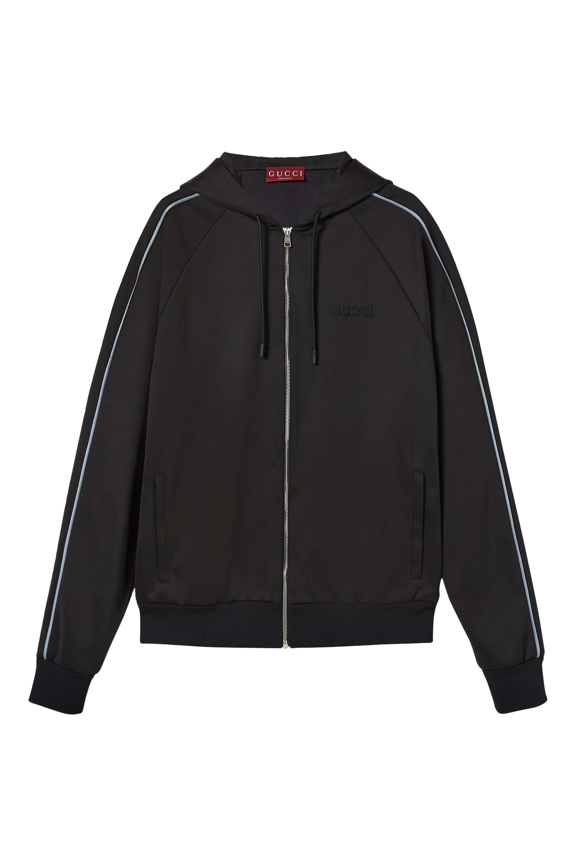 جاكيت بسحاب وتطريز جيرسيه