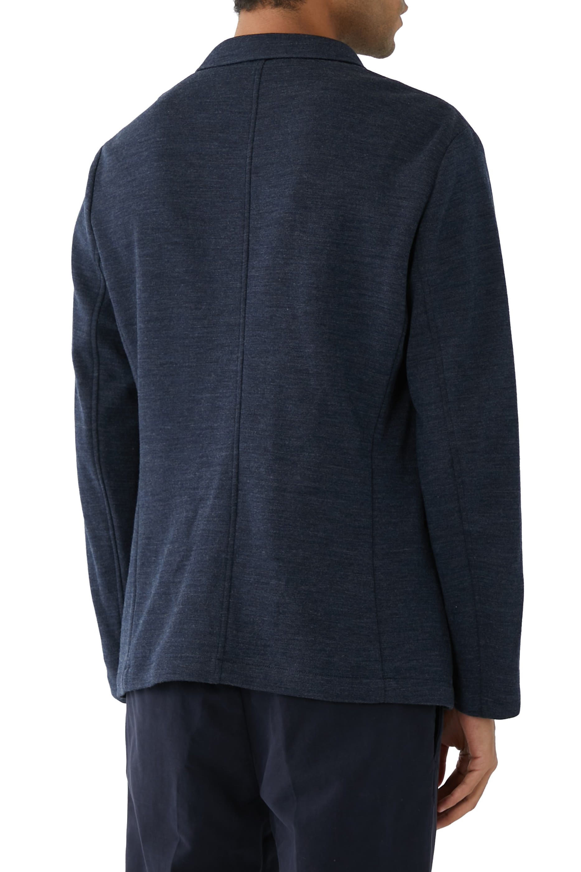 بليزر من مزيج صوف بكر