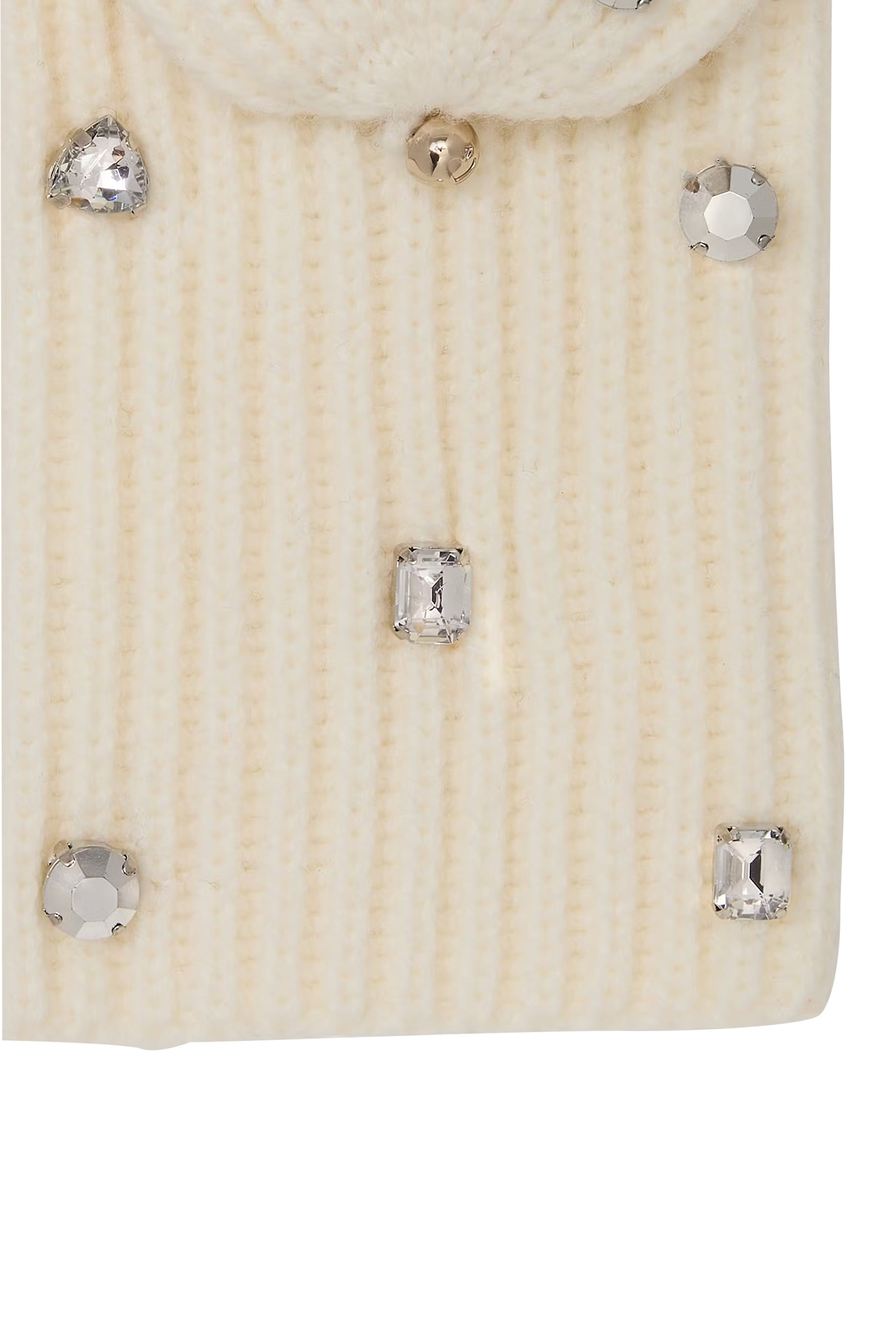 قفازات ميرينو مرصعة