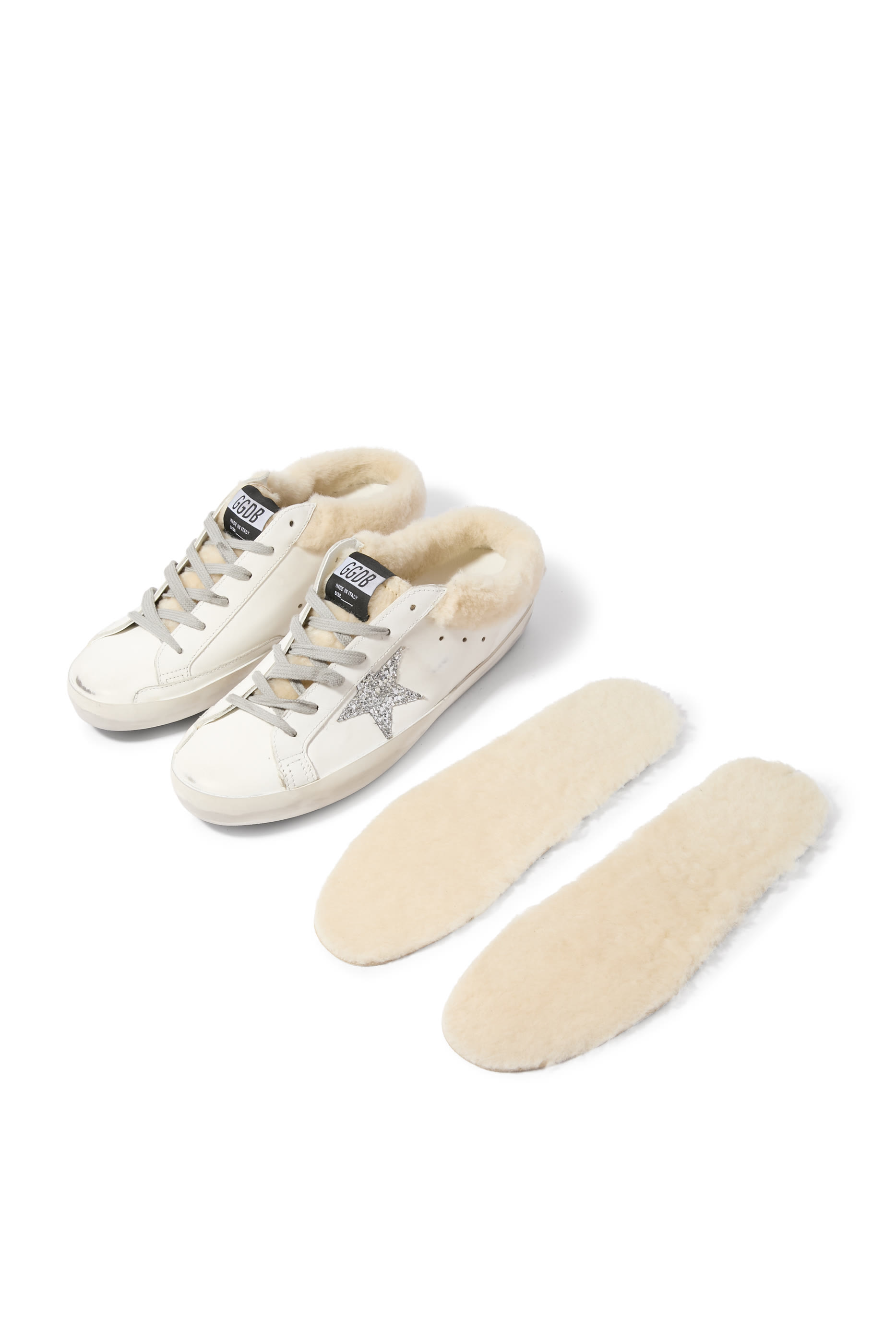 حذاء سوبر ستار مفتوح من الخلف