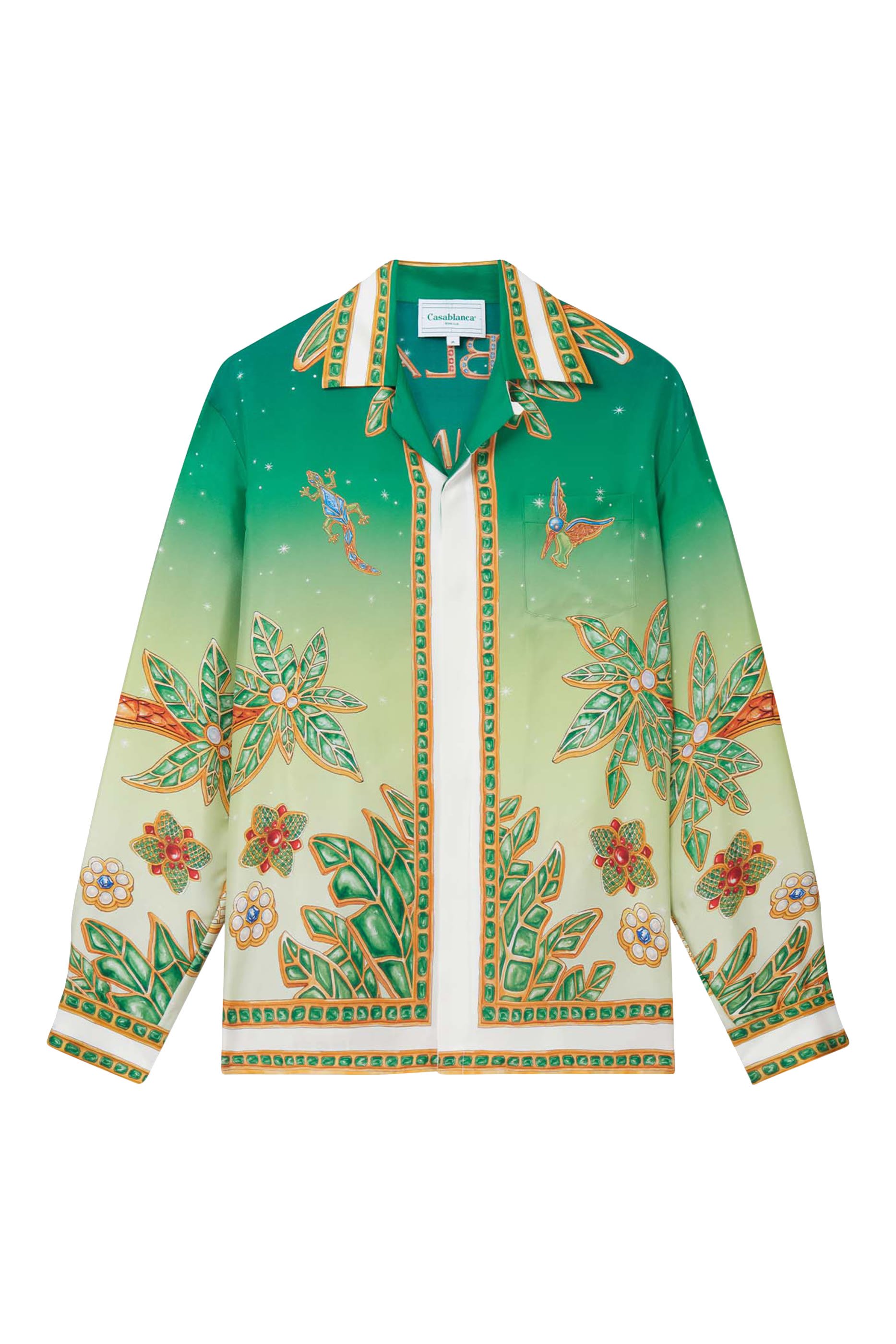 قميص جوايو دافريك حرير