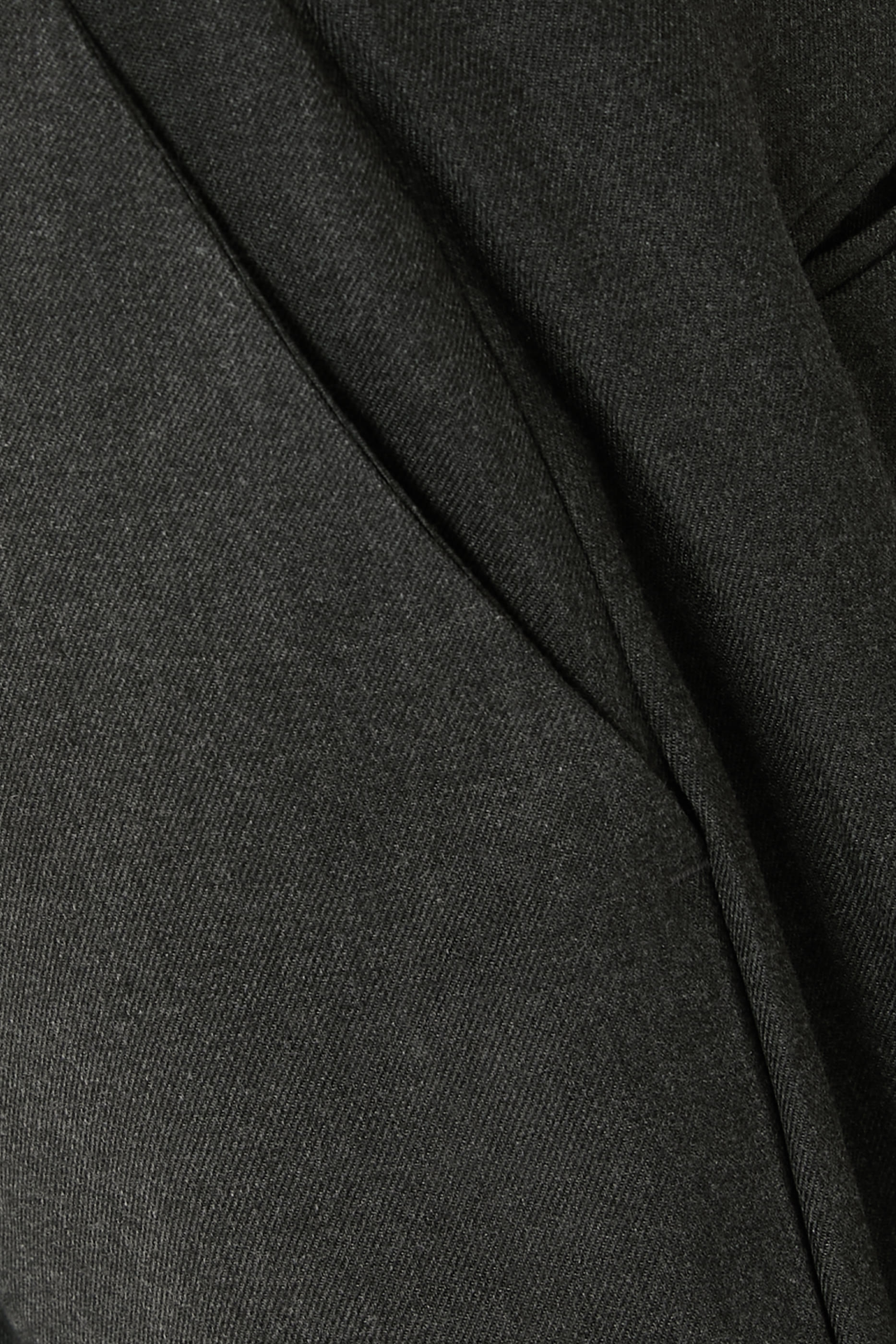 بنطال قماشي بقصة ساق مستقيمة