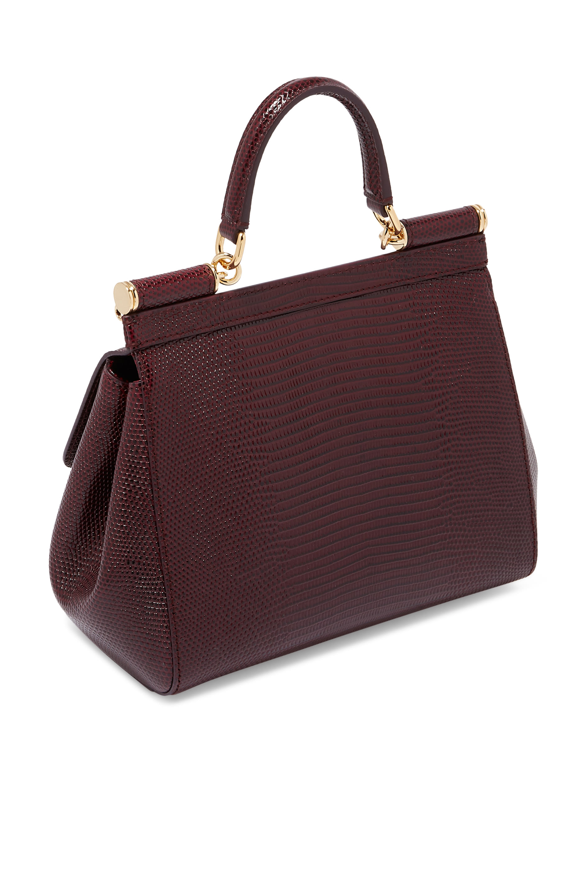 حقيبة ميس سيسيلي صغيرة بيد علوية جلد دوفين