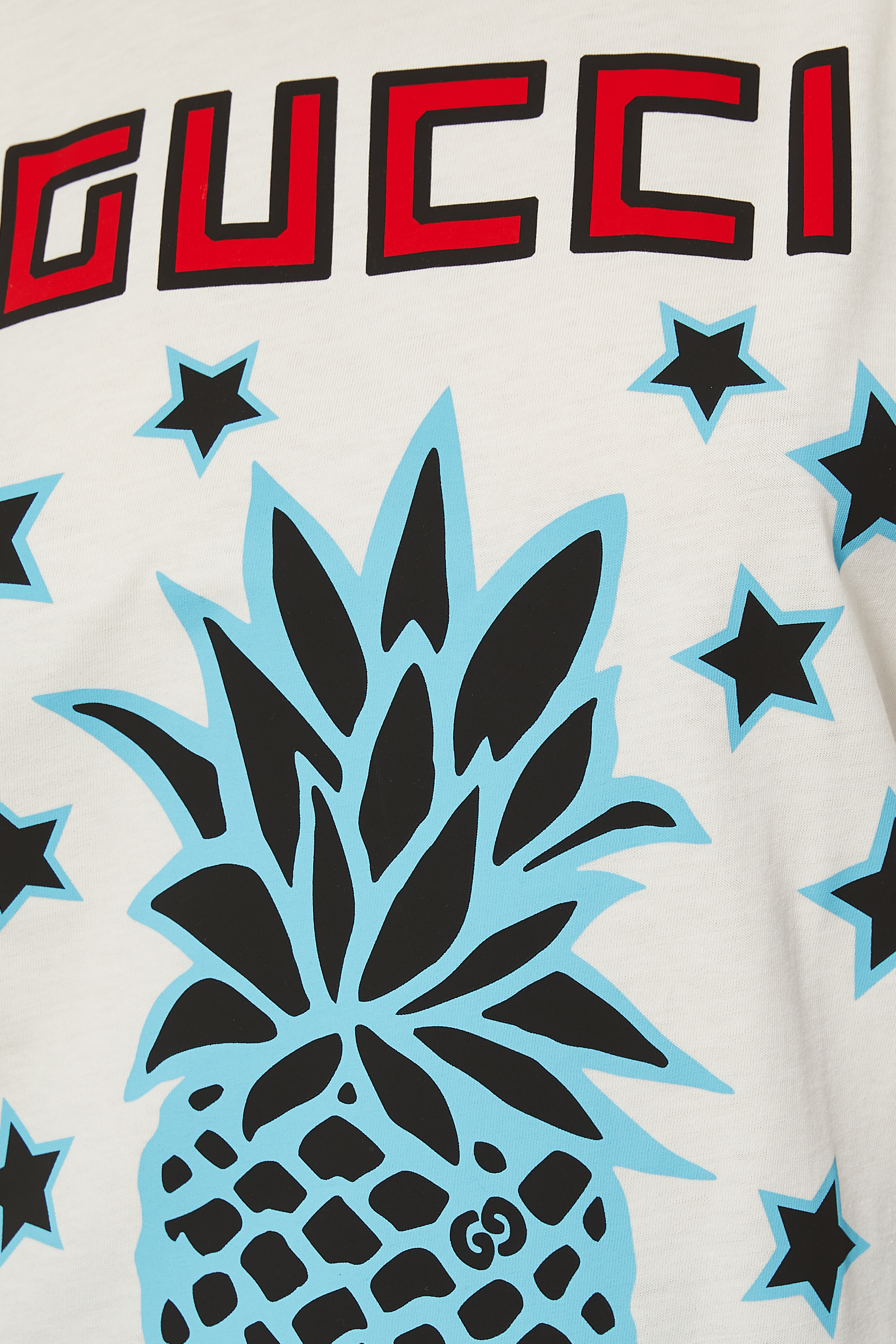 تي شيرت مطبوع بعبارة Gucci Exotica