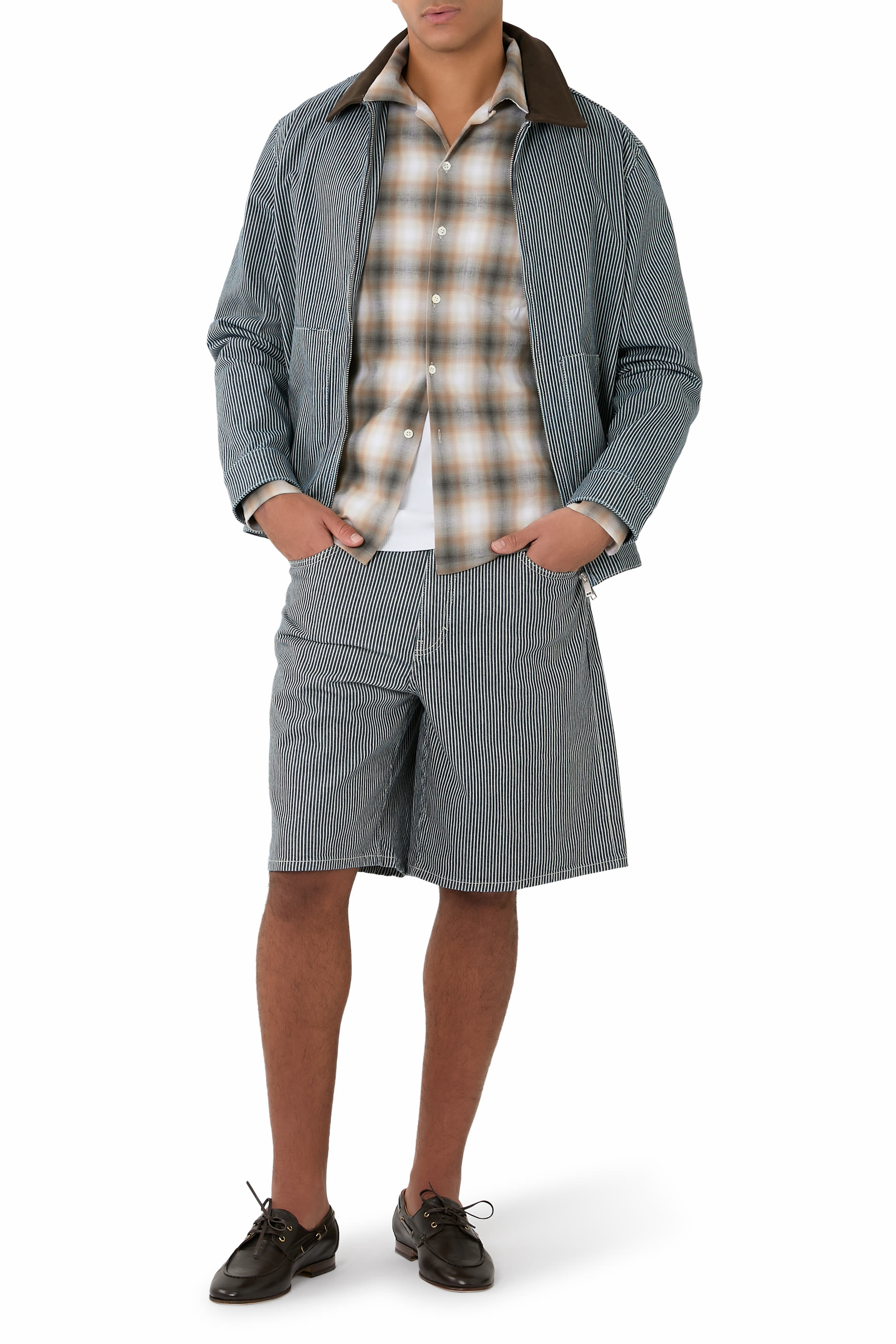 Gradient Checkered Shirt