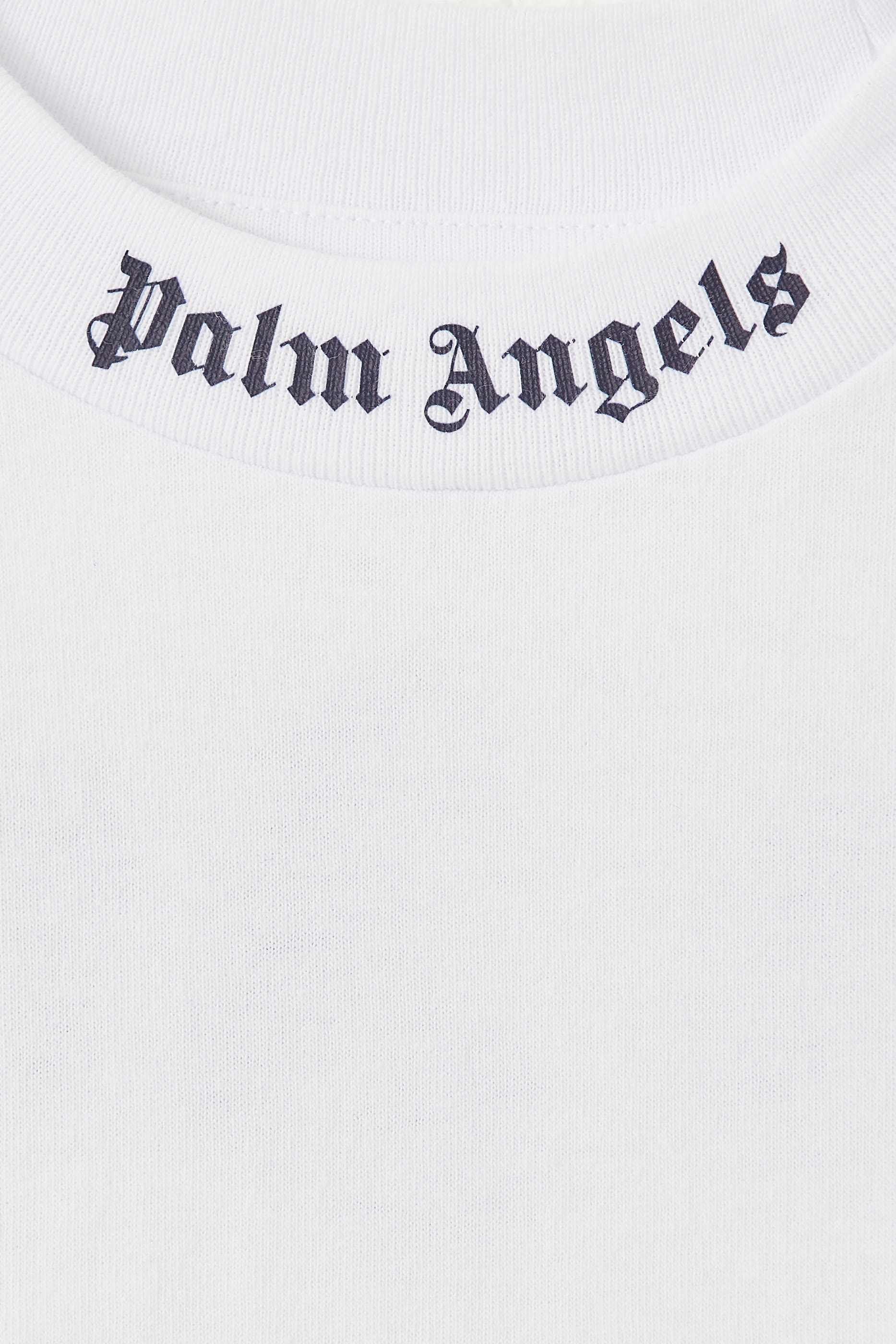 تيشيرت قطن بطبعات شعار الماركة للأطفال