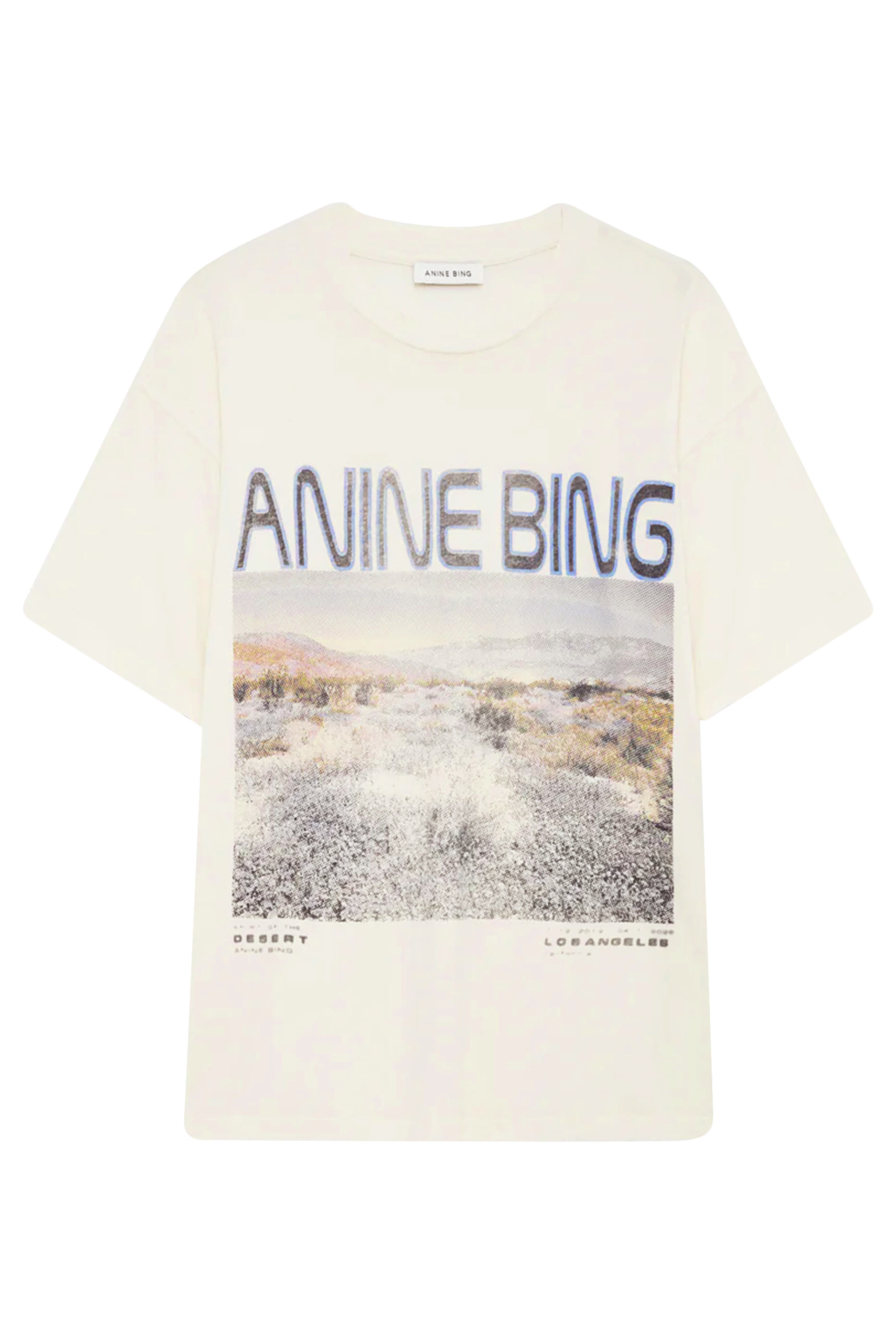 تيشيرت كاد بنقشة زهور برية 