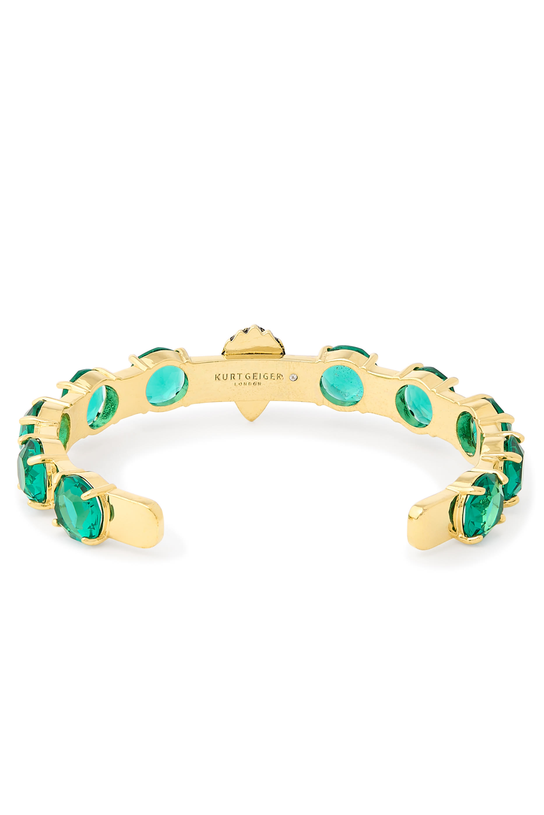 سوار مفتوح بحلية رأس النسر كبيرة