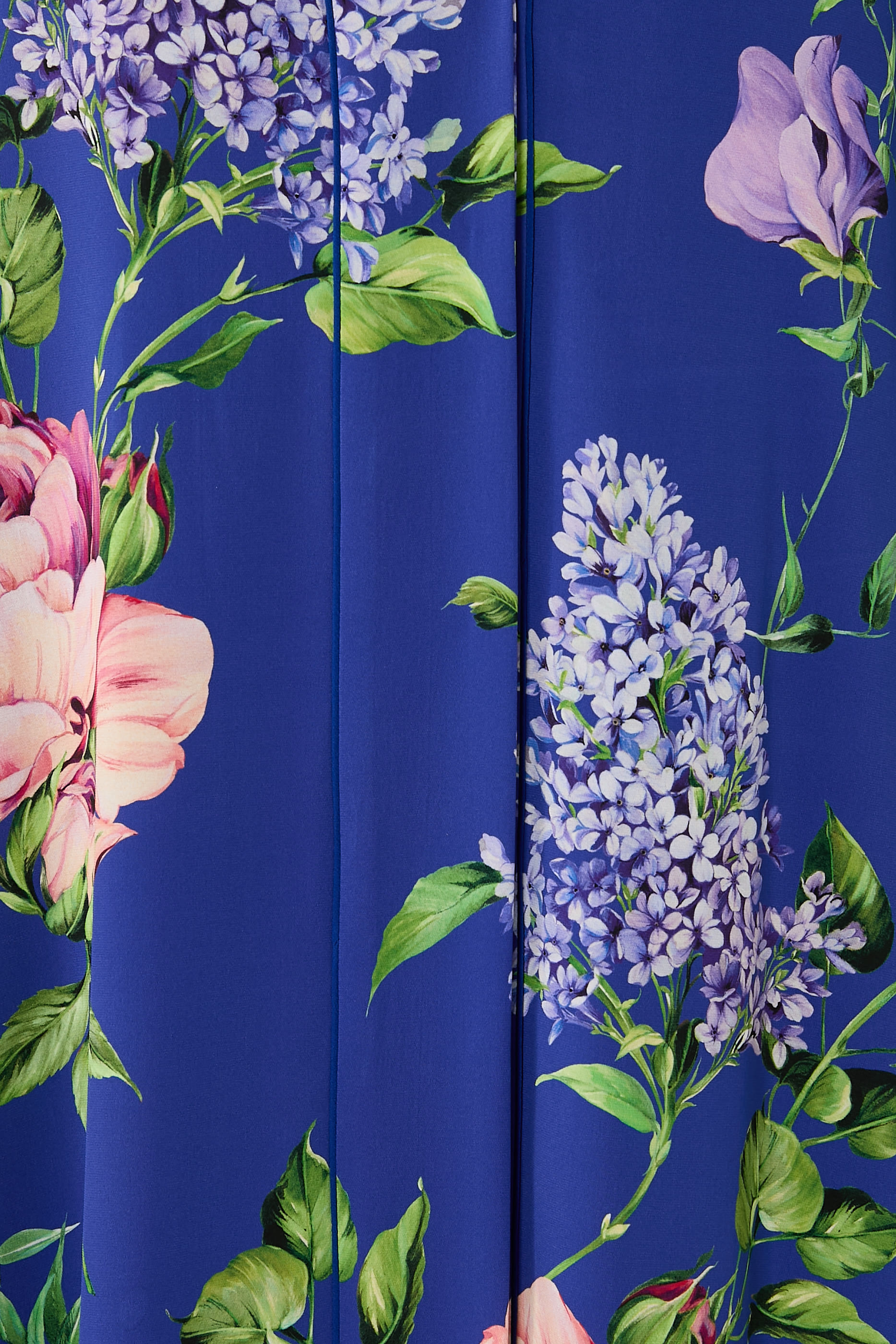 فستان بنقشة ورد شارموز