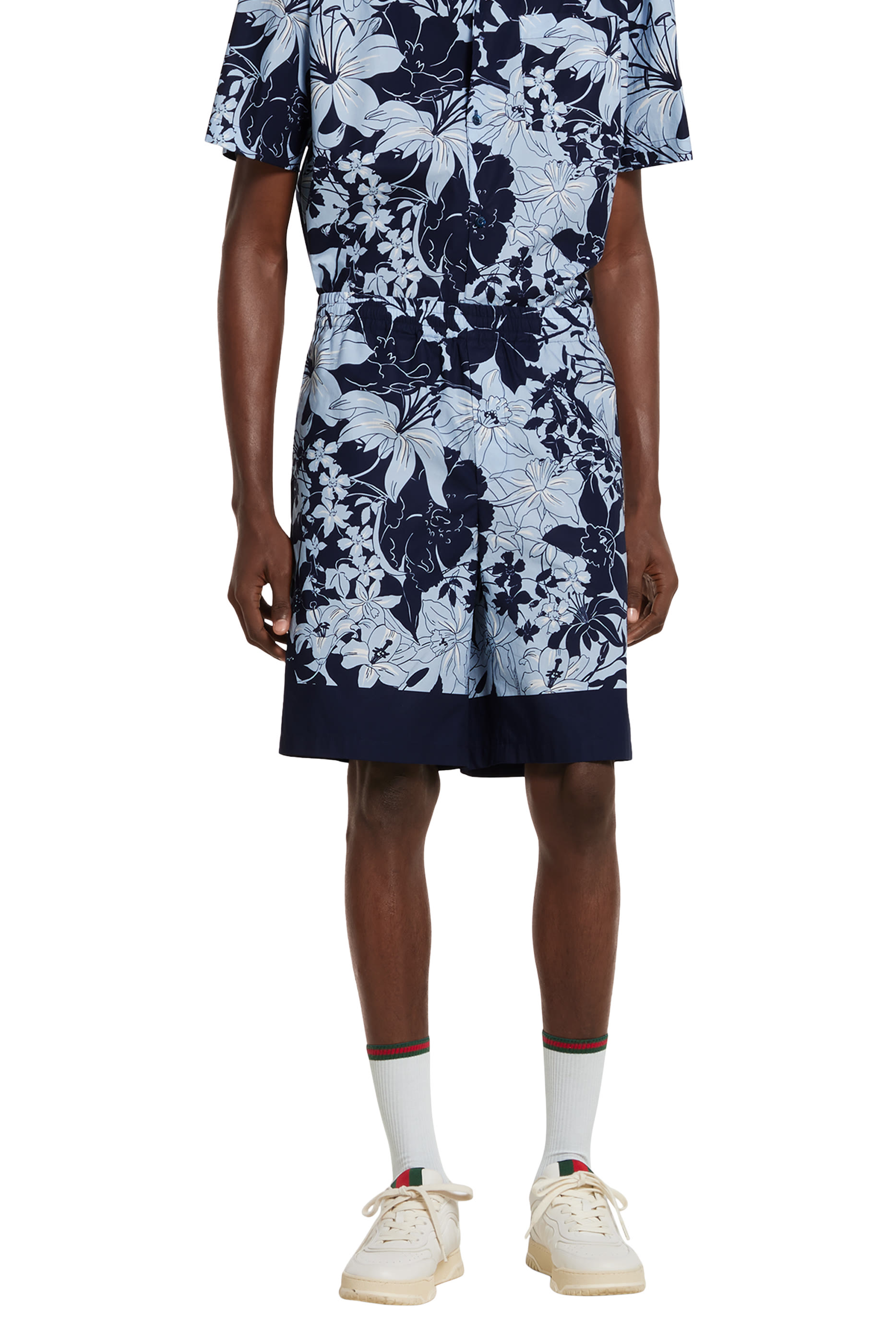 شورت برمودا بنقشة زهور