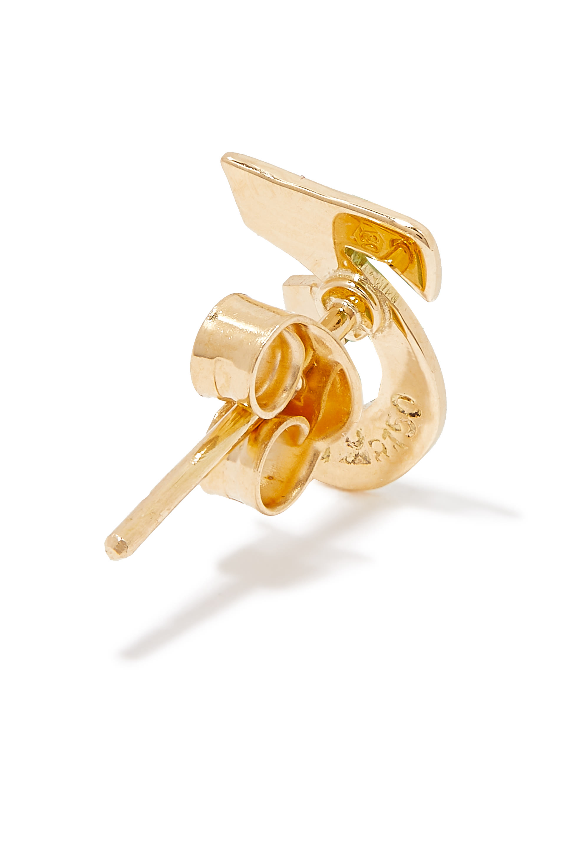 قرط على شكل حرف ج