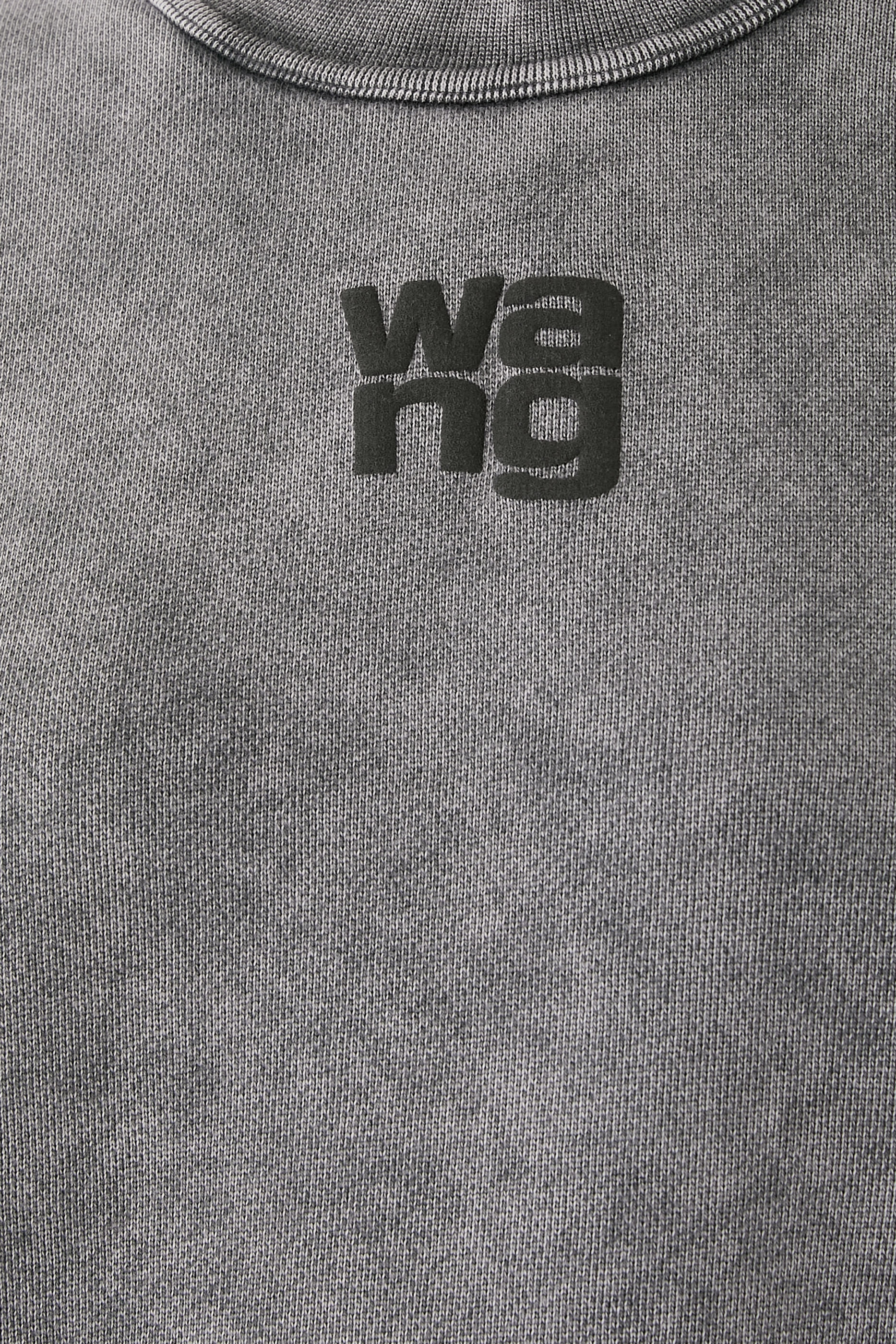 سويت شيرت بشعار الماركة بتصميم منفوخ